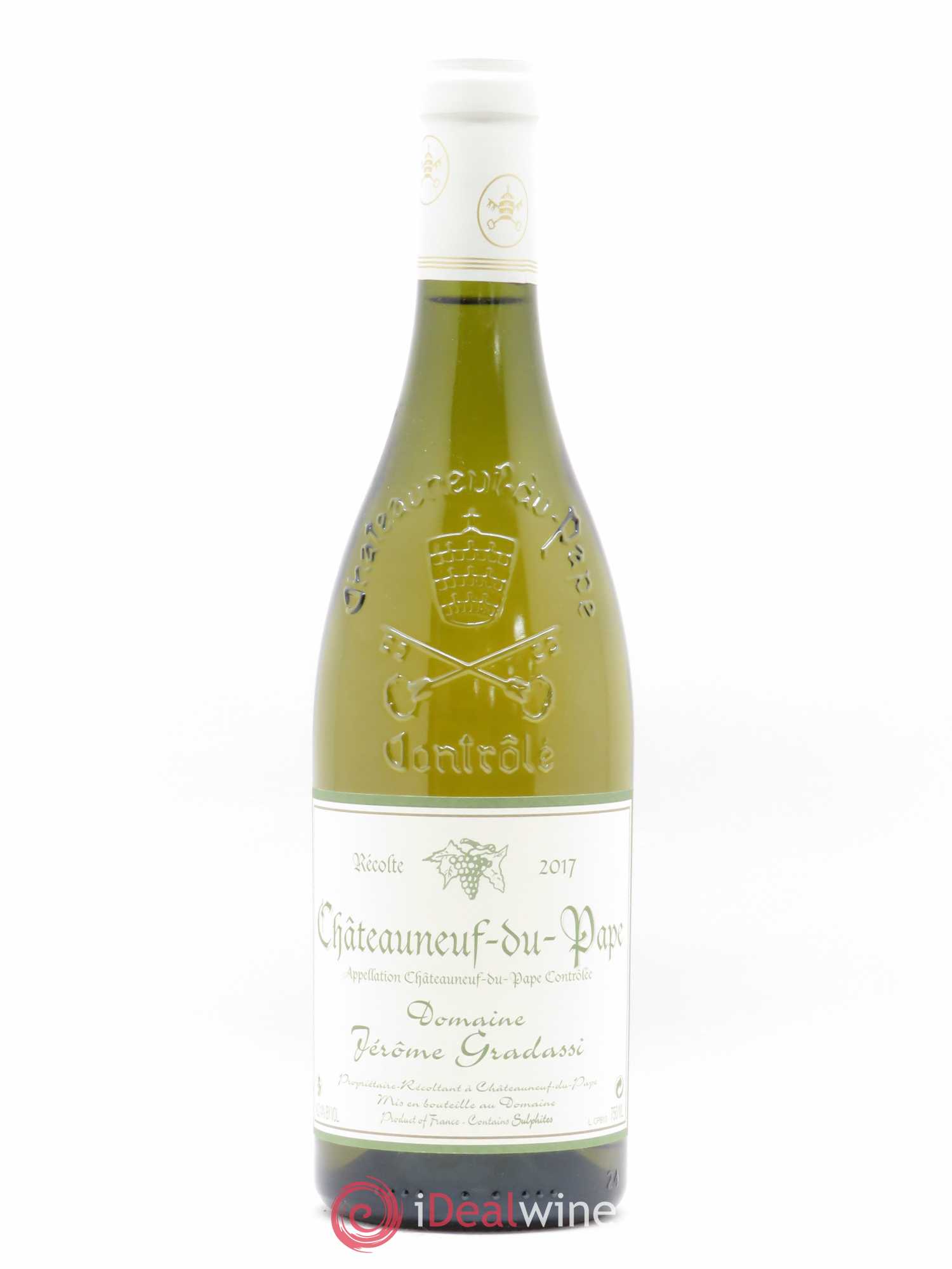 Châteauneuf-du-Pape Jerôme Gradassi 2017 - Lot de 1 bouteille - 0