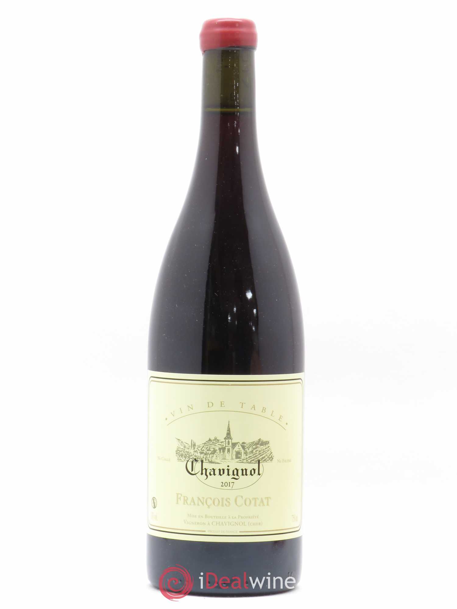 Vin de table - Chavignol François Cotat 2017 - Lot de 1 bouteille - 0