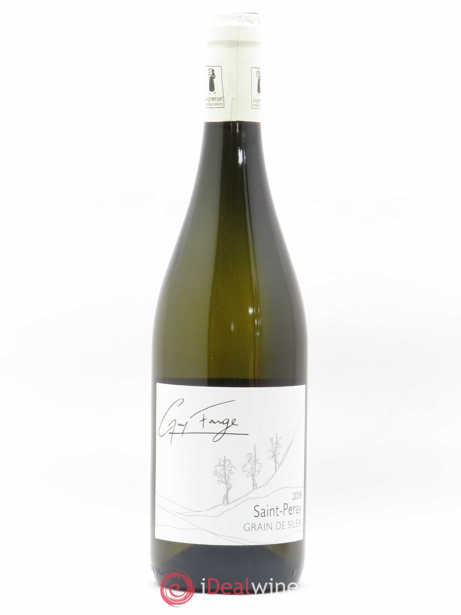 Saint-Péray Grain de Silex Domaine Guy Farge (sans prix de réserve) 2018 - Posten von 1 Flasche - 0