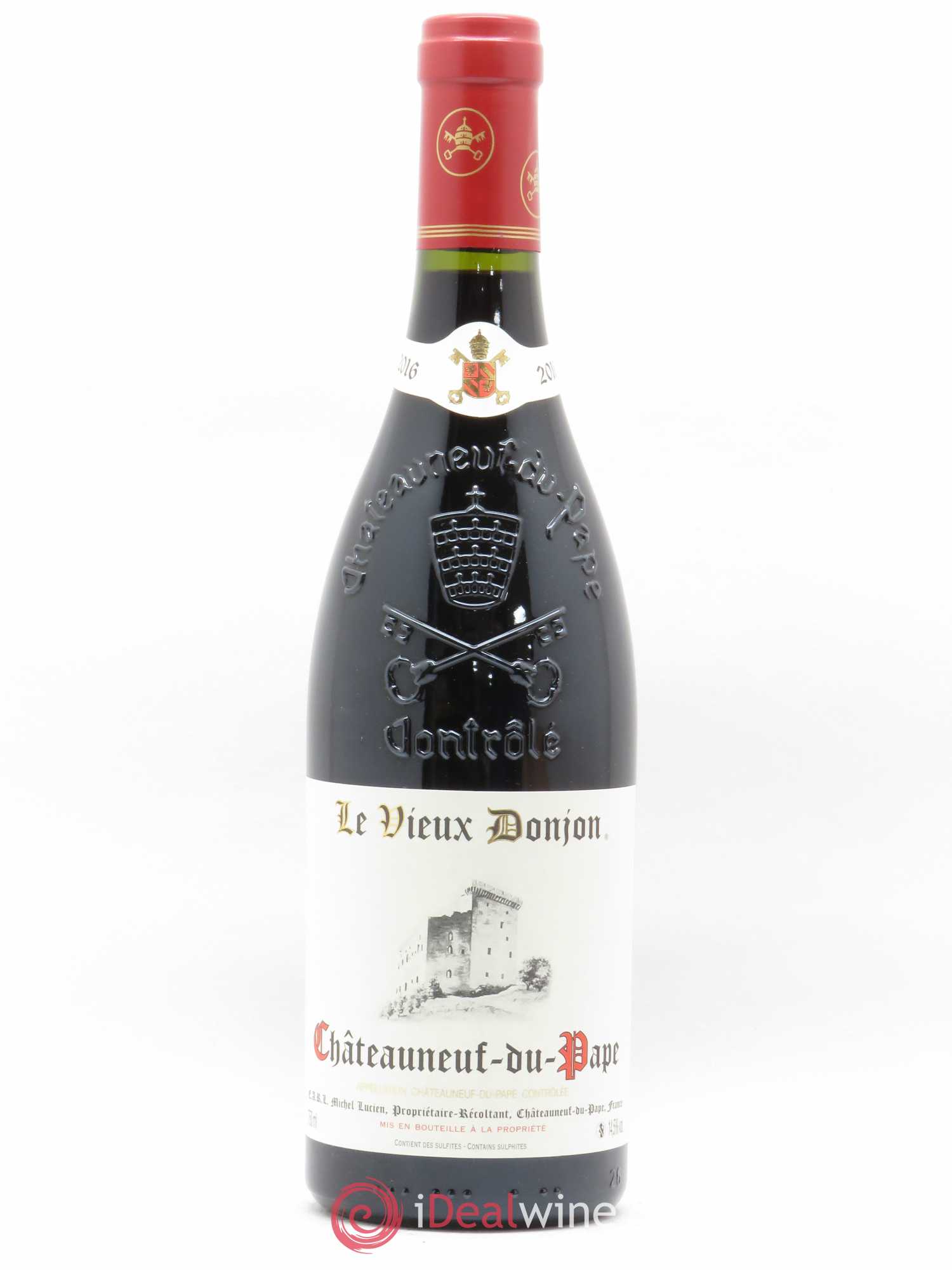 Châteauneuf-du-Pape Le Vieux Donjon Michel Lucien 2016 - Lot de 1 bouteille - 0