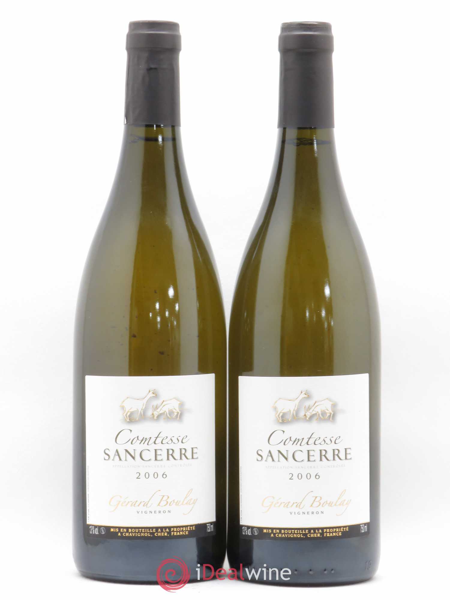 Sancerre Comtesse Gérard Boulay (sans prix de réserve) 2006 - Lot de 2 bouteilles - 0