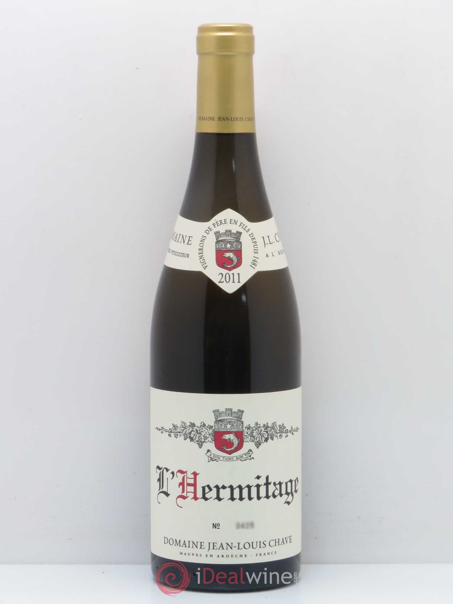 Hermitage Jean-Louis Chave 2011 - Lot de 1 bouteille - 0