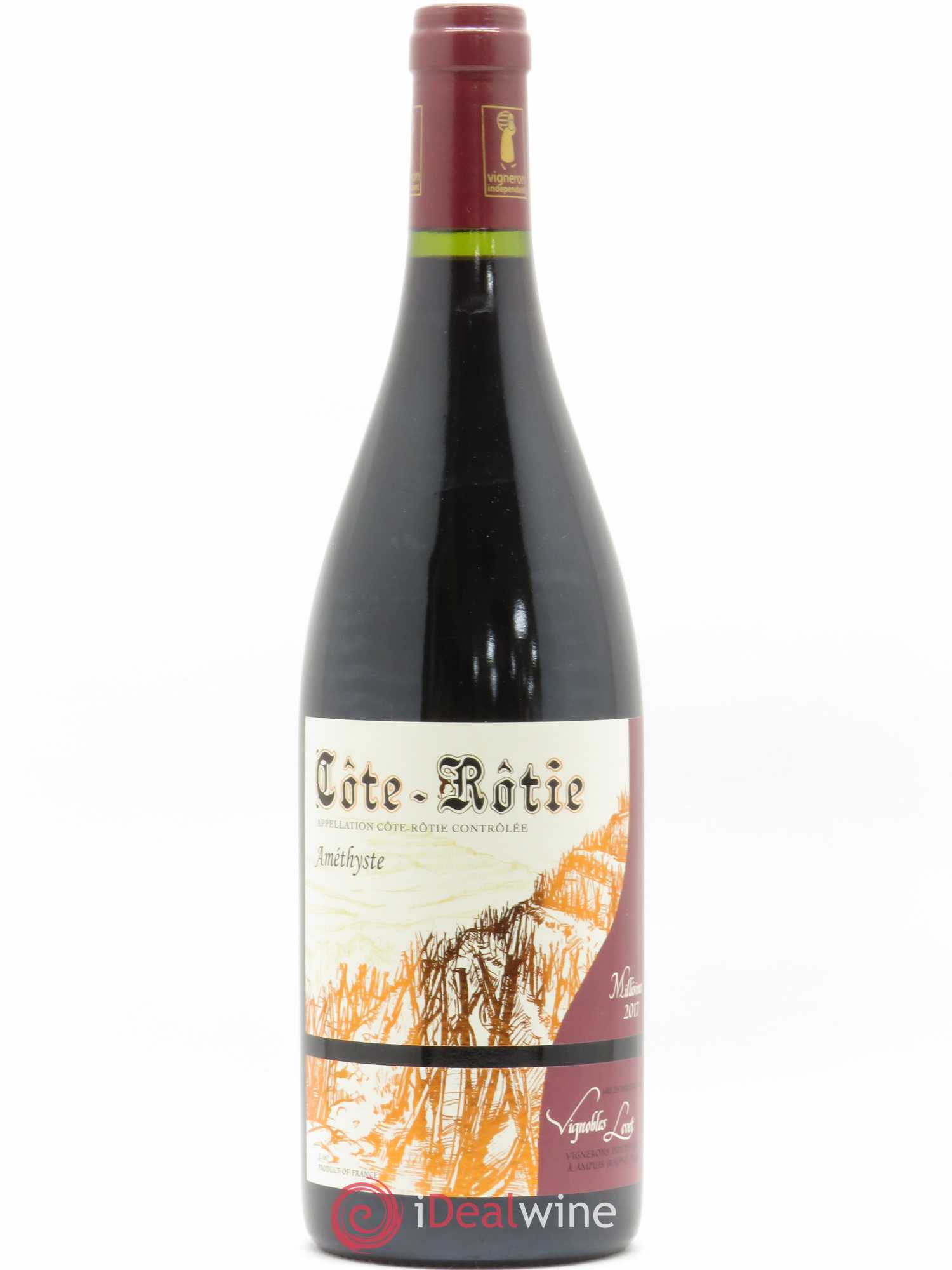 Côte-Rôtie Améthyste Vignobles Levet 2017 - Lot de 1 bouteille - 0