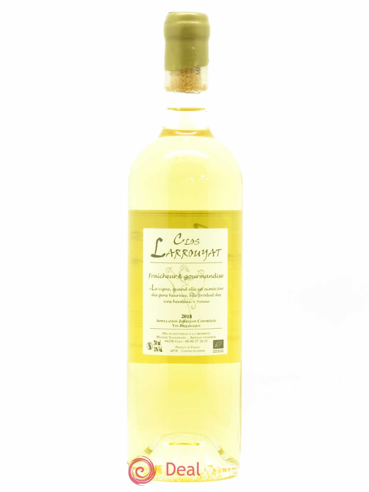 Jurançon Phoenix Clos Larrouyat 2018 - Posten von 1 Flasche - 1
