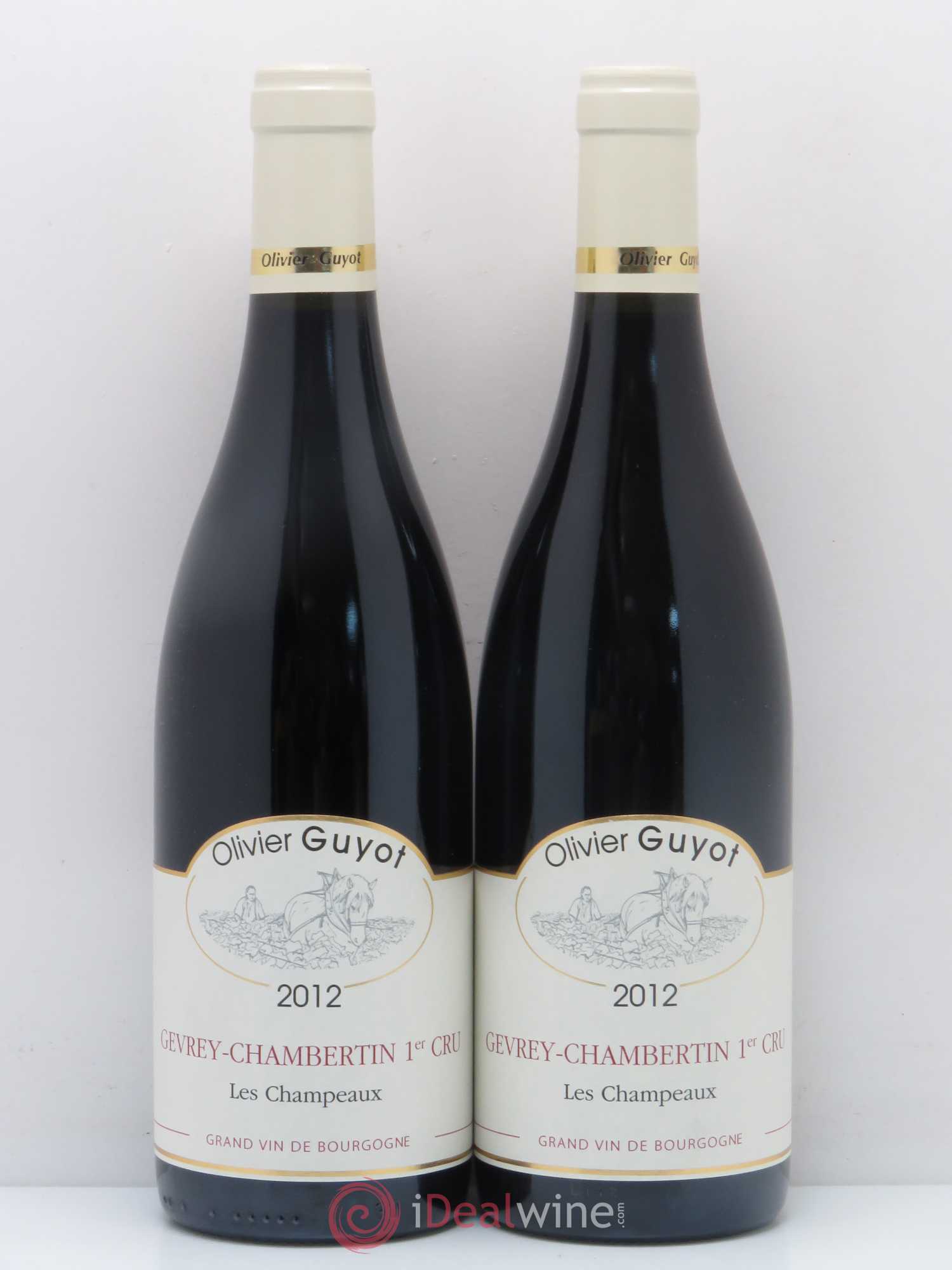 Gevrey-Chambertin 1er Cru Les Champeaux Olivier Guyot (Domaine de) 2012 - Lot de 2 bouteilles - 0