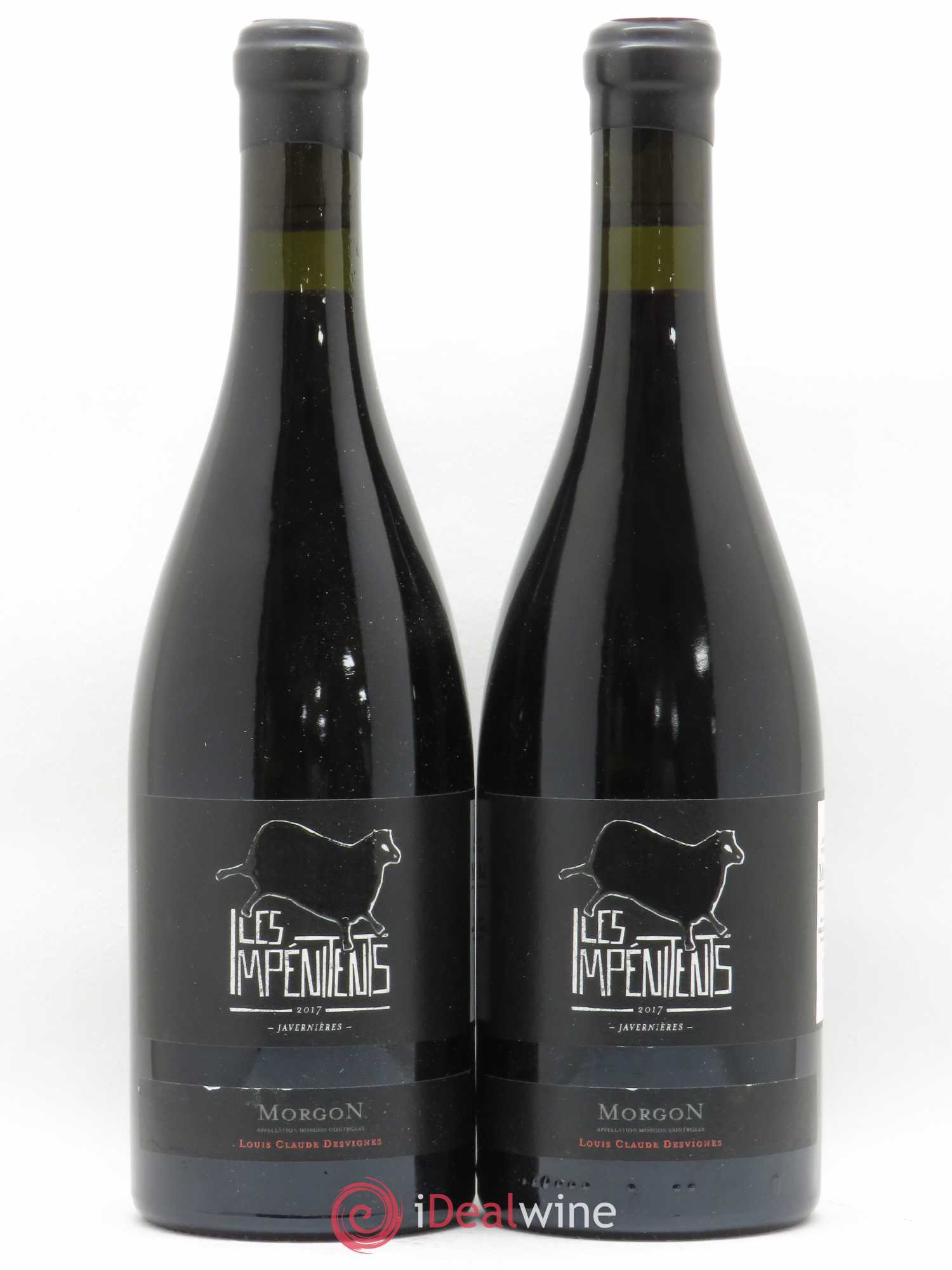Morgon Javernières Les Impénitents Louis-Claude Desvignes 2017 - Lot de 2 bouteilles - 0