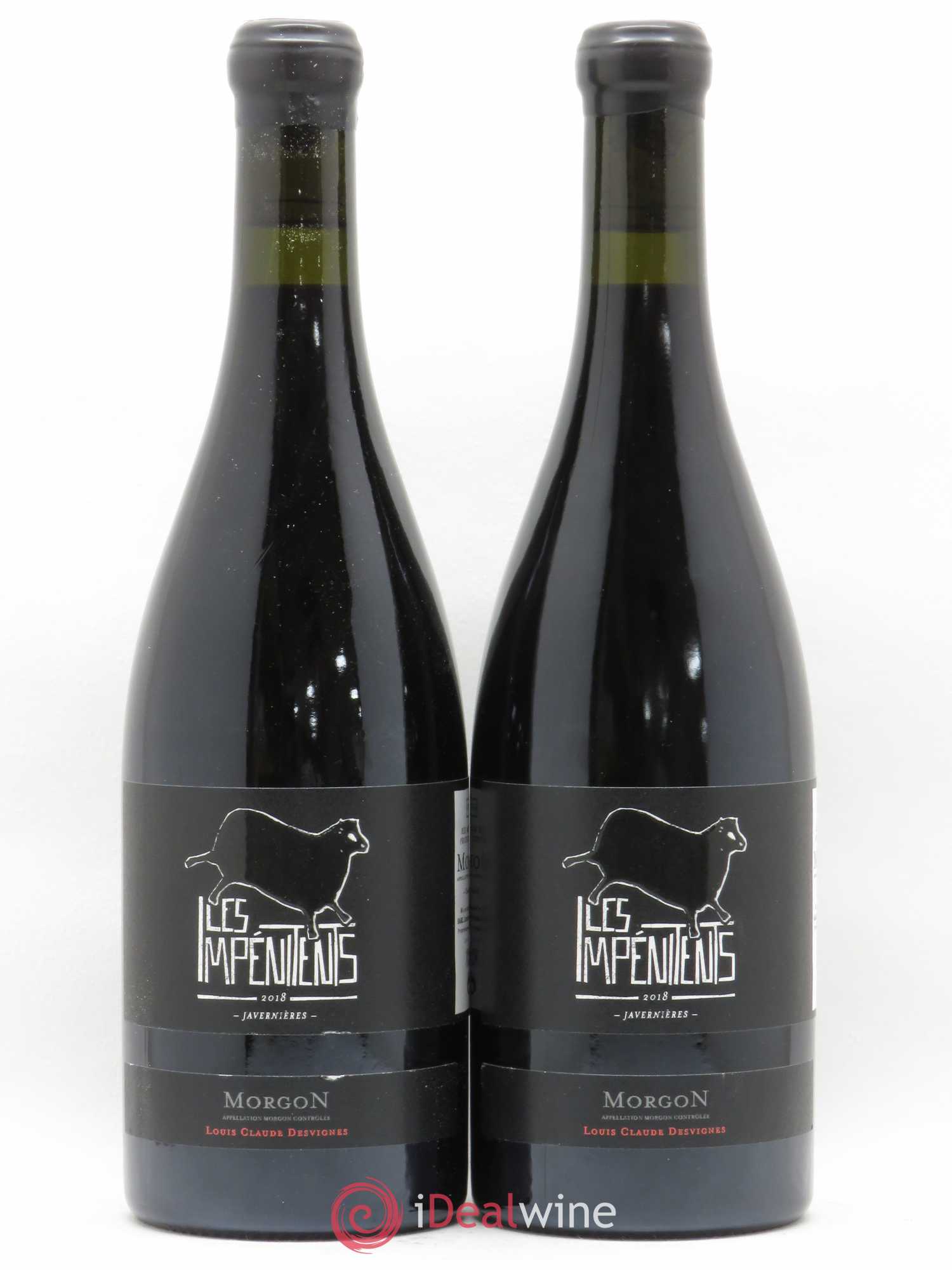 Morgon Javernières Les Impénitents Louis-Claude Desvignes 2018 - Lot de 2 bouteilles - 0