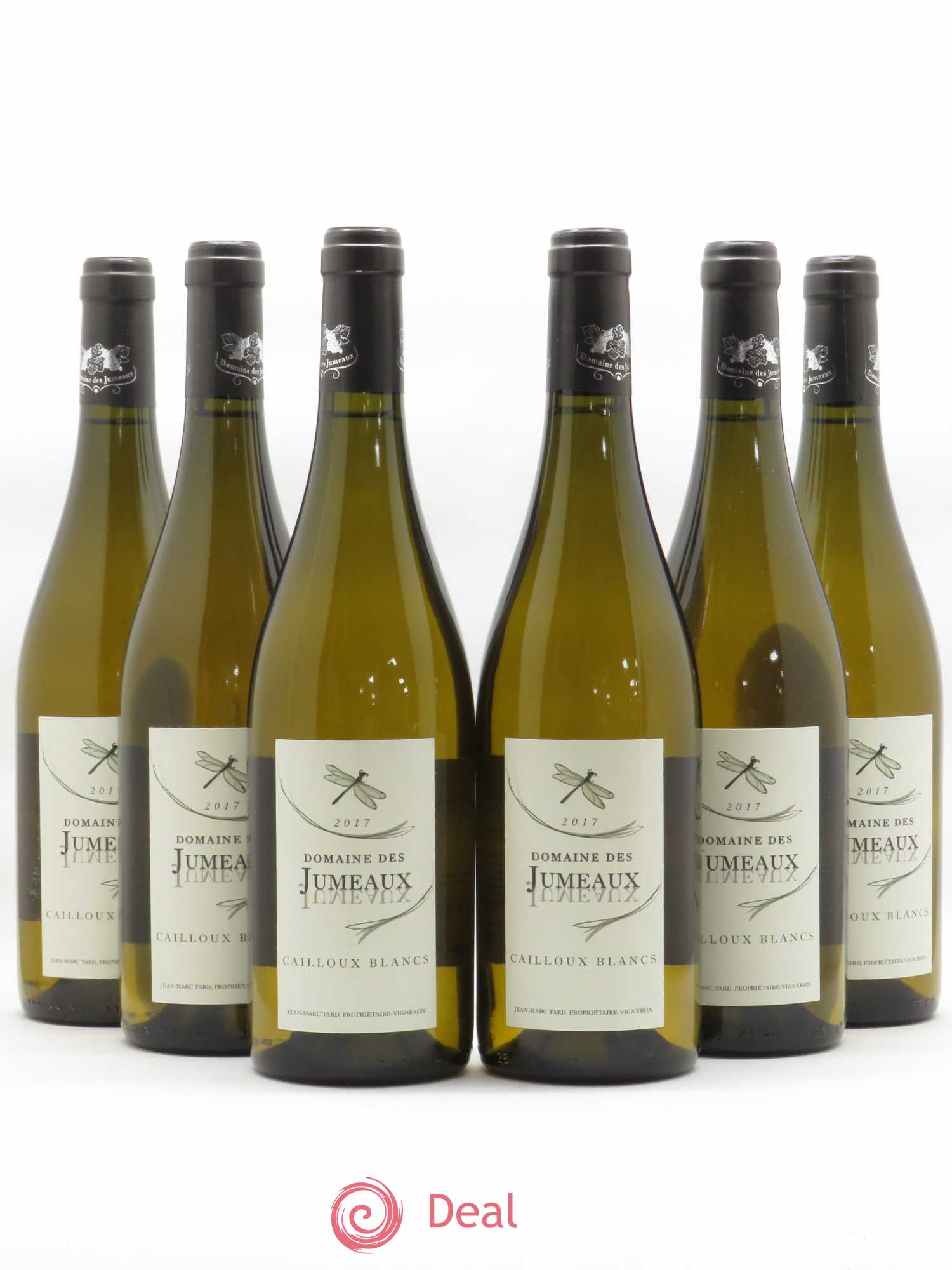 Divers IGP Val de Loire Cailloux blancs Domaine des Jumeaux (sans prix de réserve) 2017 - Posten von 6 Flaschen - 0