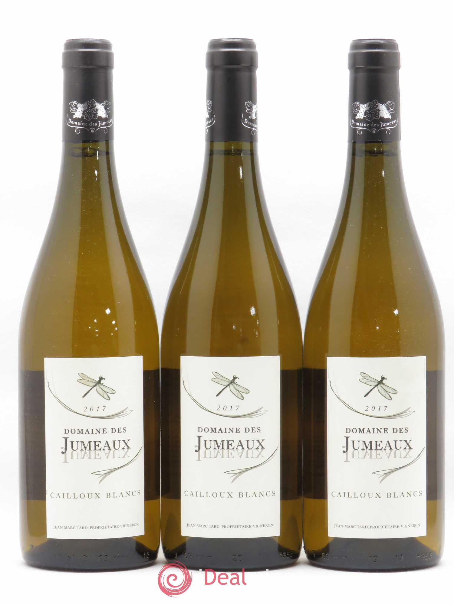 Divers IGP Val de Loire Cailloux blancs Domaine des Jumeaux (sans prix de réserve) 2017 - Posten von 3 Flaschen - 0