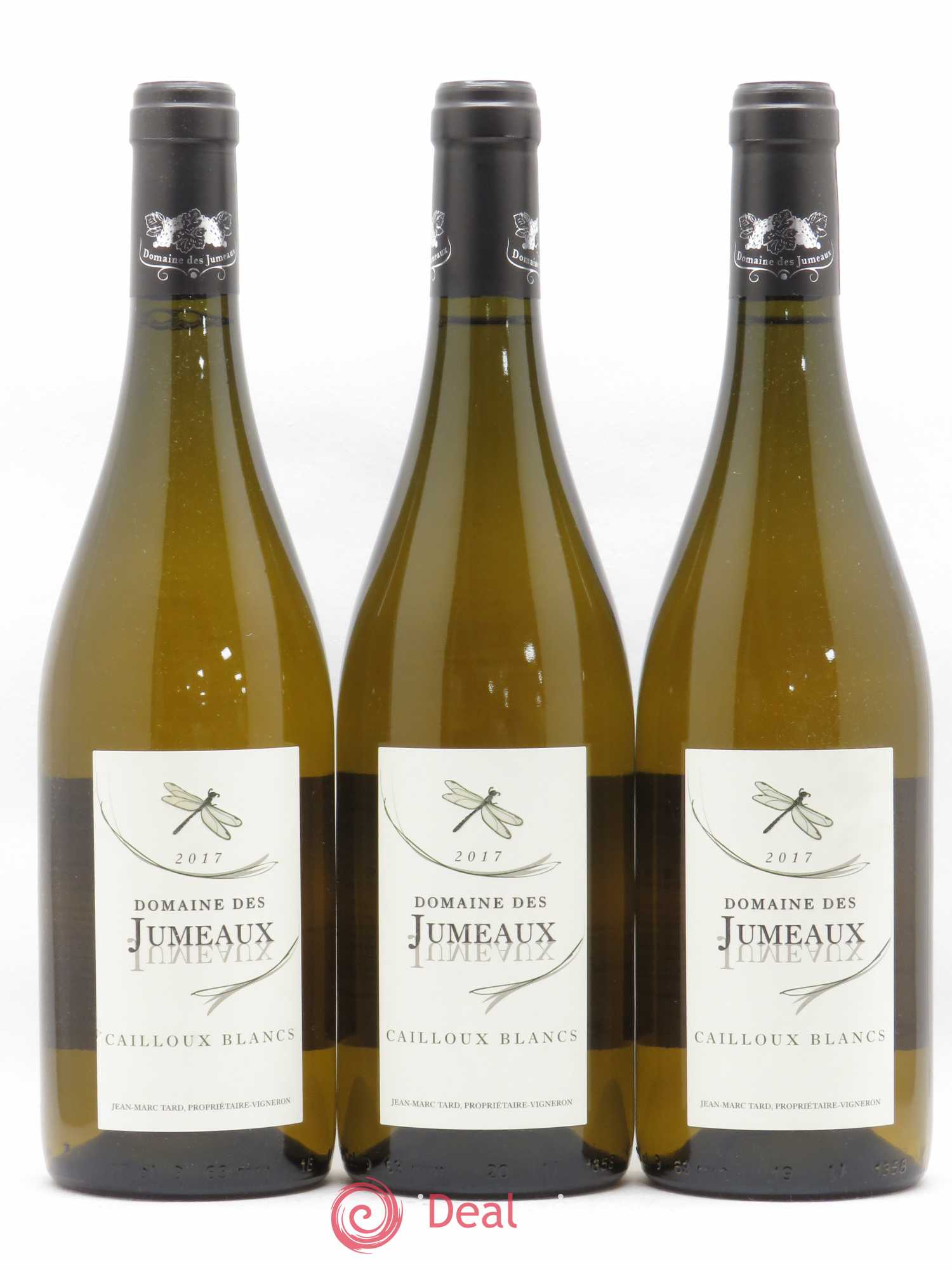 Divers IGP Val de Loire Cailloux blancs Domaine des Jumeaux (sans prix de réserve) 2017 - Posten von 3 Flaschen - 0
