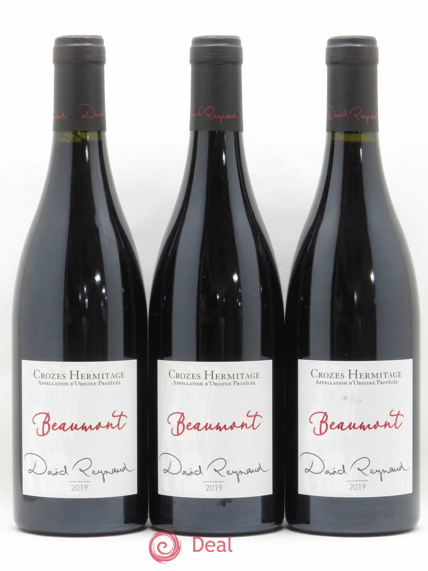 Crozes-Hermitage Beaumont Domaine Les Bruyeres David Reynaud 2019 - Posten von 3 Flaschen - 0
