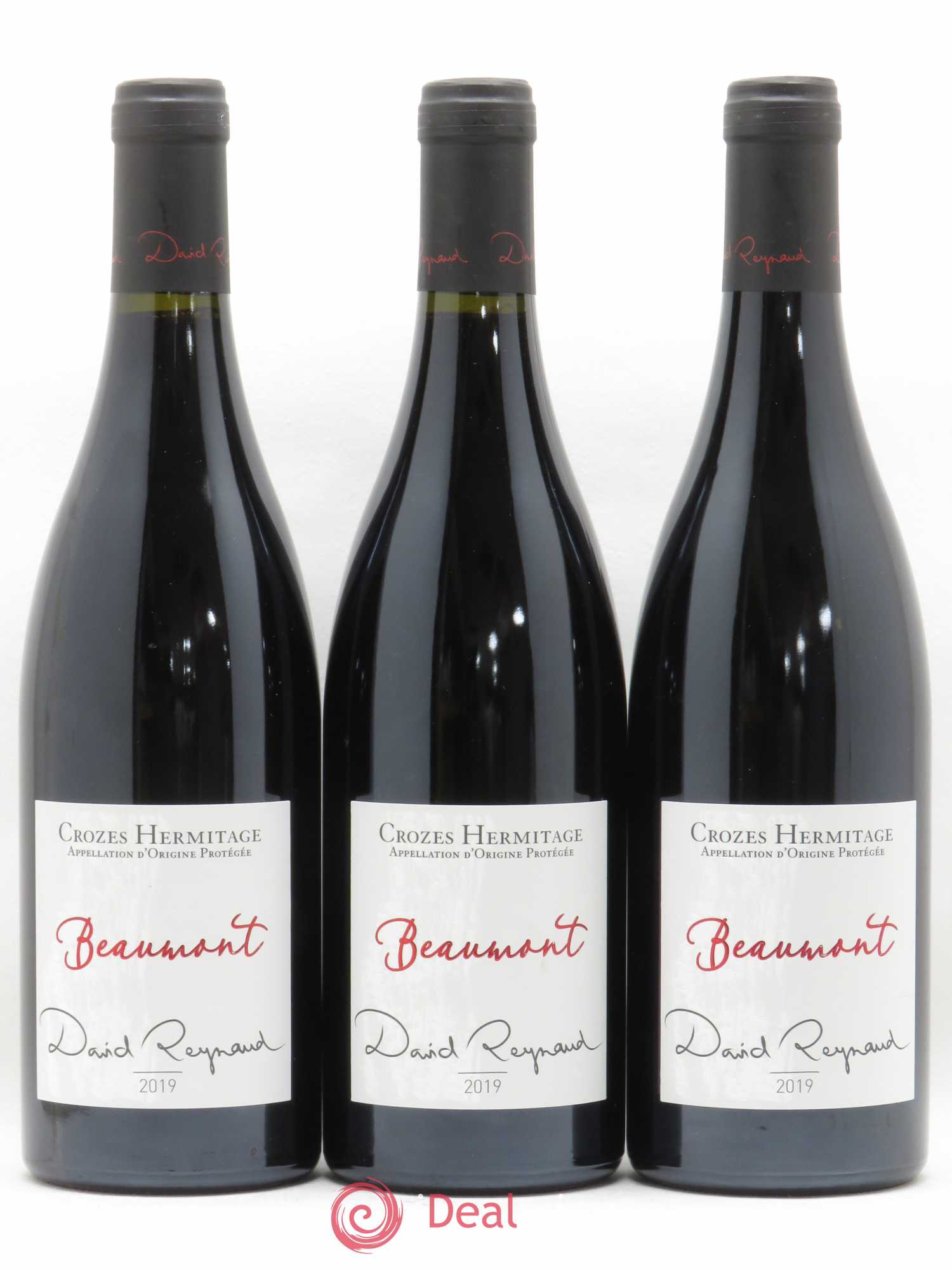 Crozes-Hermitage Beaumont Domaine Les Bruyeres David Reynaud 2019 - Posten von 3 Flaschen - 0