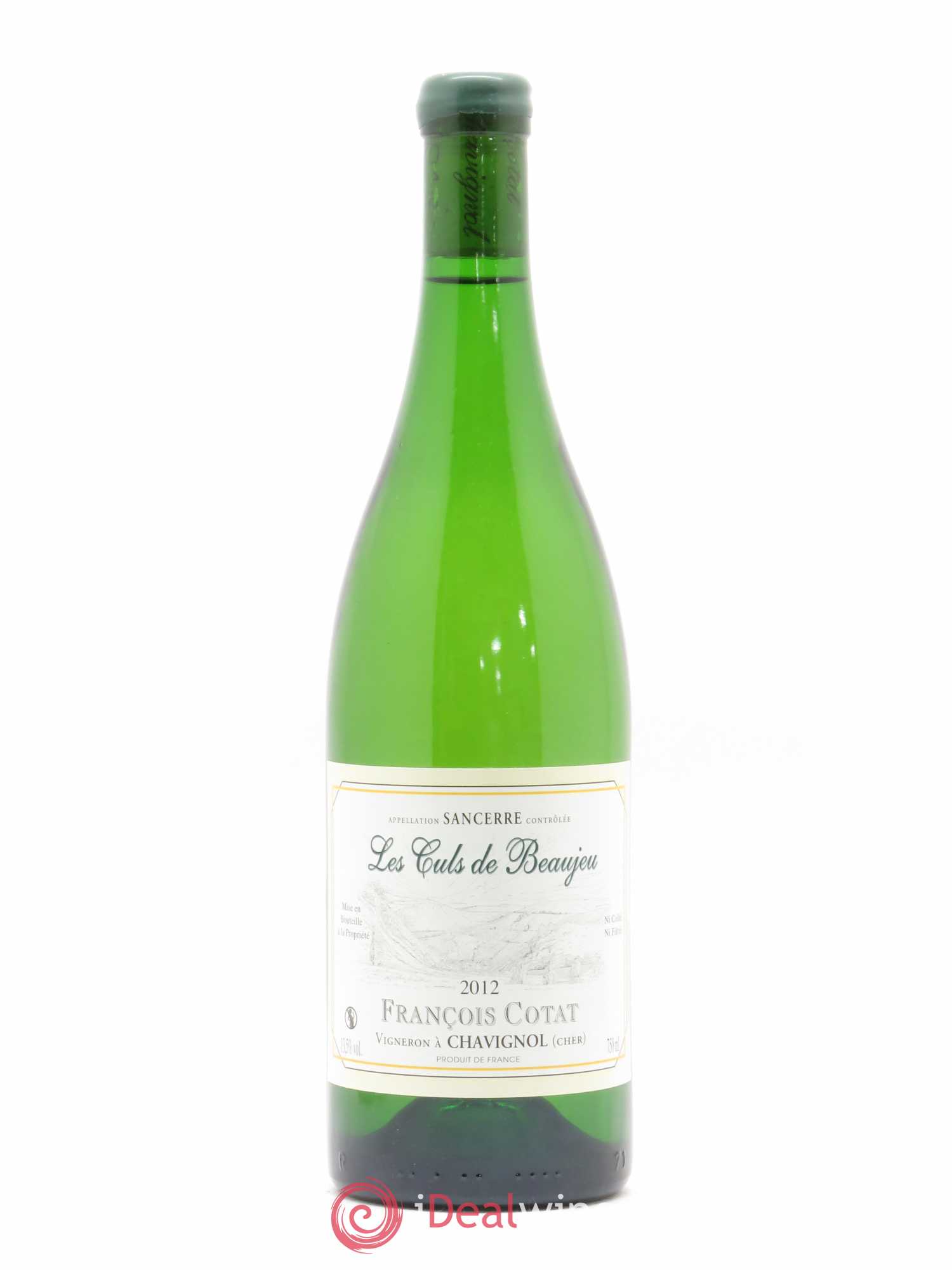 Sancerre Les Culs de Beaujeu François Cotat 2012 - Lot de 1 bouteille - 0