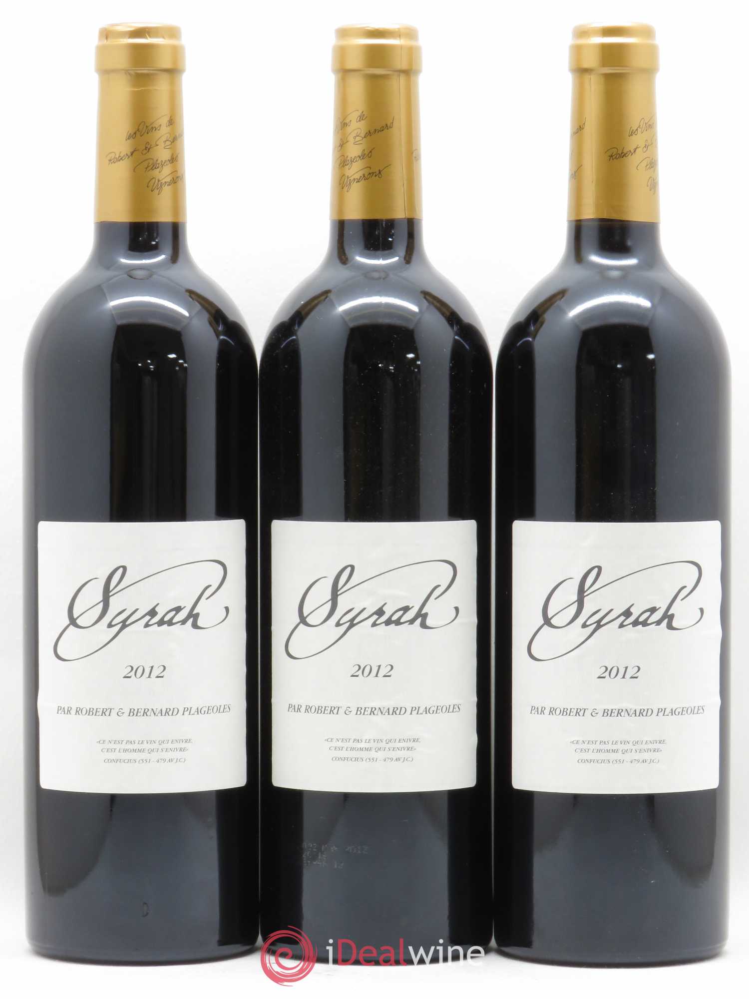 Gaillac Syrah Domaine Plageoles (sans prix de réserve) 2012 - Posten von 6 Flaschen - 2