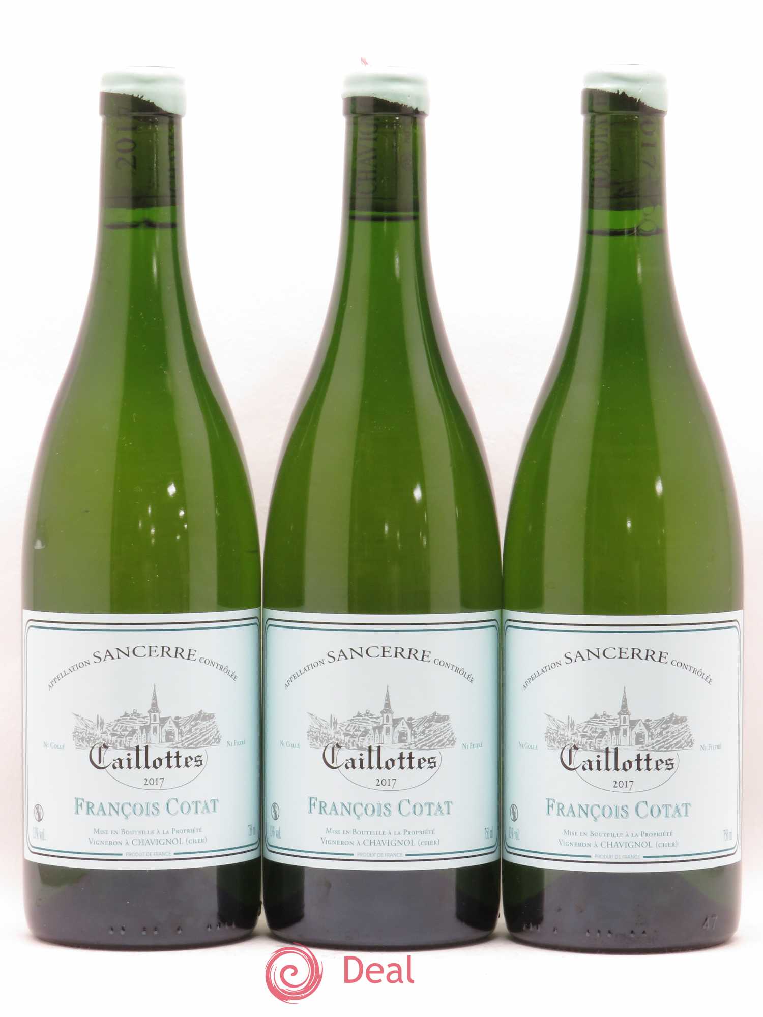 Sancerre Les Caillottes François Cotat 2017 - Lot de 3 bouteilles - 0
