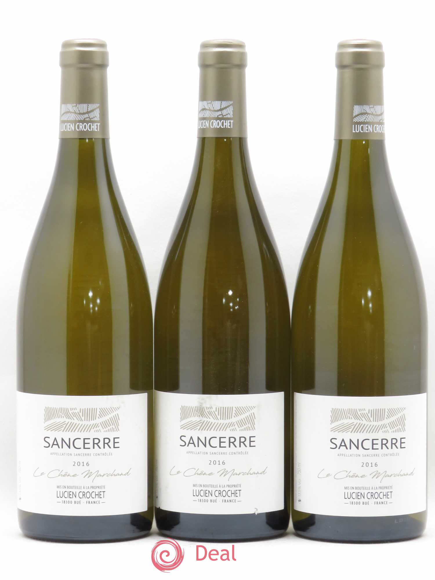Sancerre Le Chêne Marchand Lucien Crochet 2016 - Lot de 3 bouteilles - 0