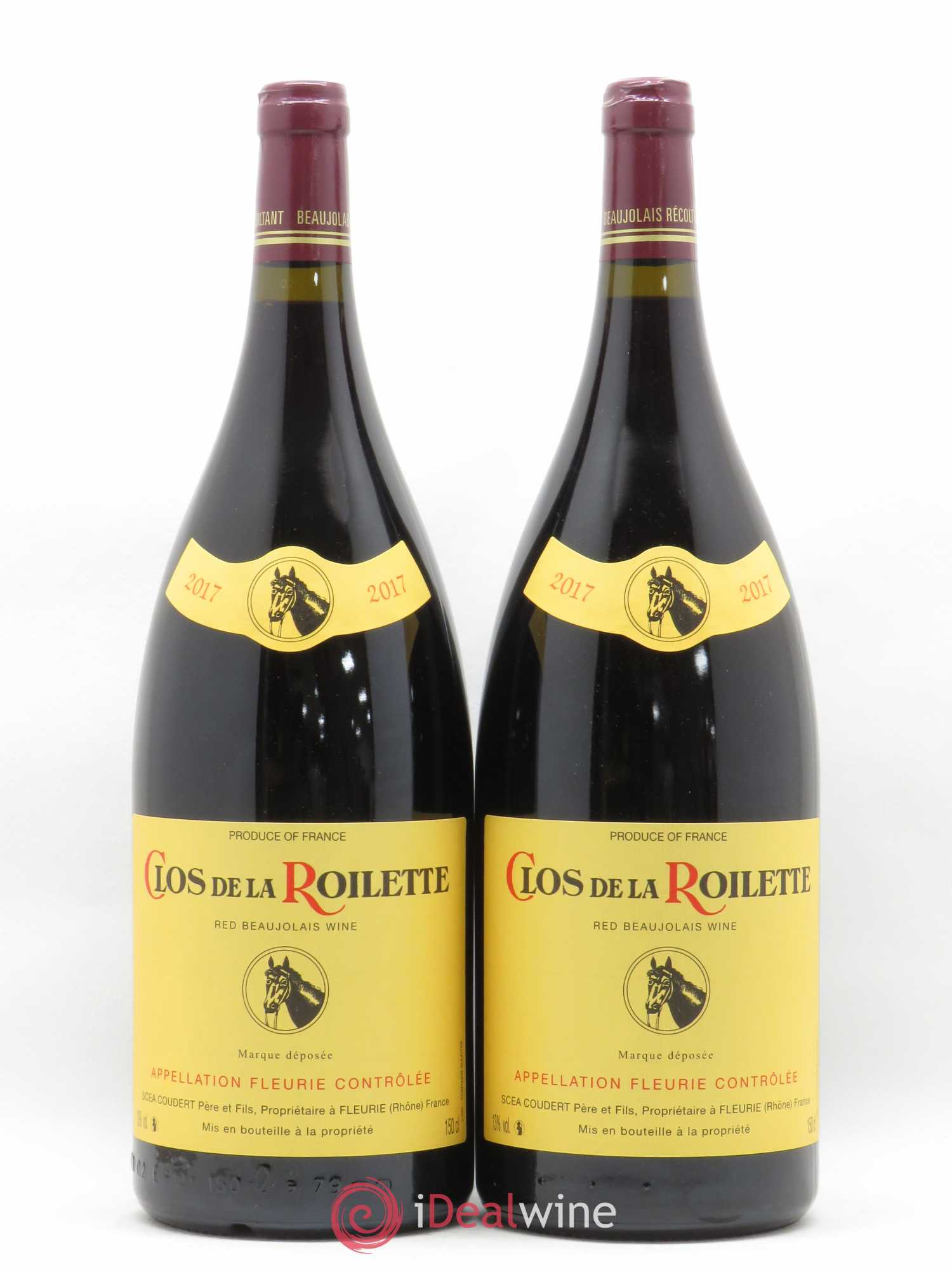 Fleurie Clos de la Roilette (sans prix de réserve) 2017 - Lot de 2 magnums - 0