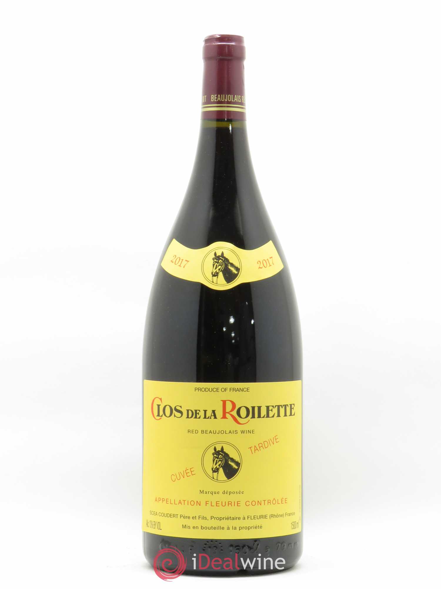 Fleurie Cuvée Tardive Clos de la Roilette 2017 - Lot de 1 magnum - 0