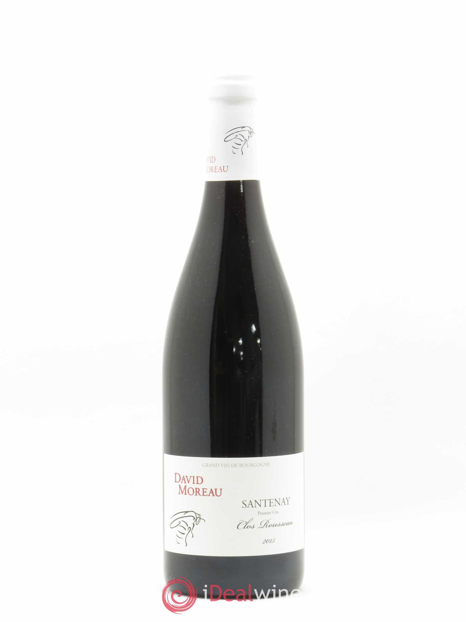 Santenay 1er Cru Clos Rousseau David Moreau 2015 - Lot de 1 bouteille - 0