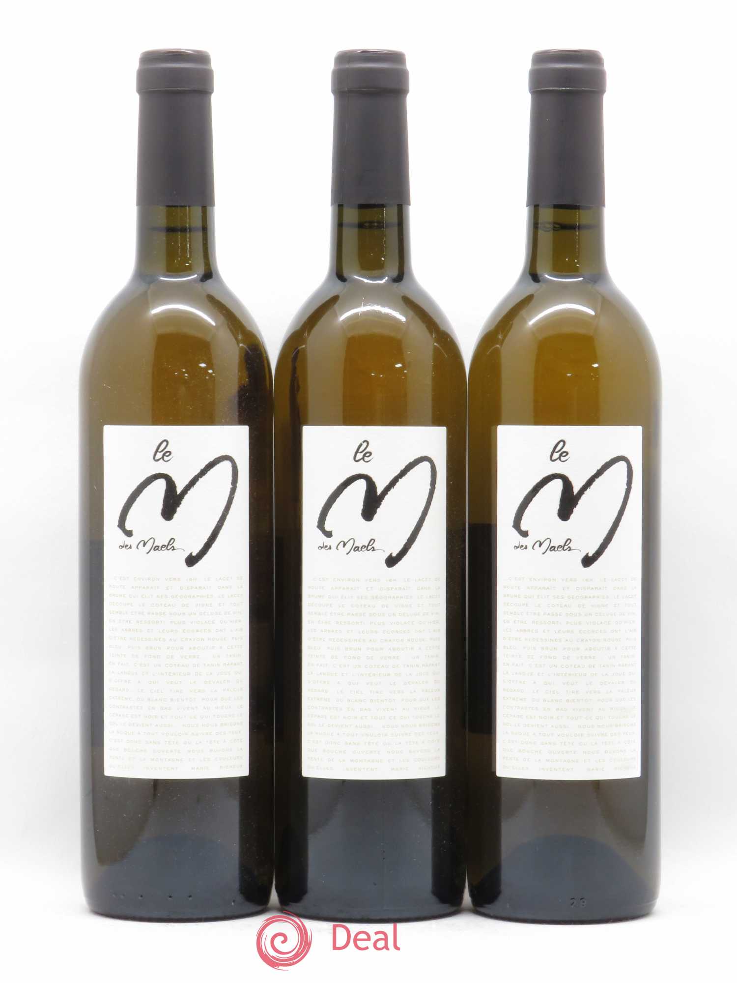 Pays d'Oc Le M des Maels Domaine des Maels (sans prix de réserve) 2015 - Posten von 3 Flaschen - 0