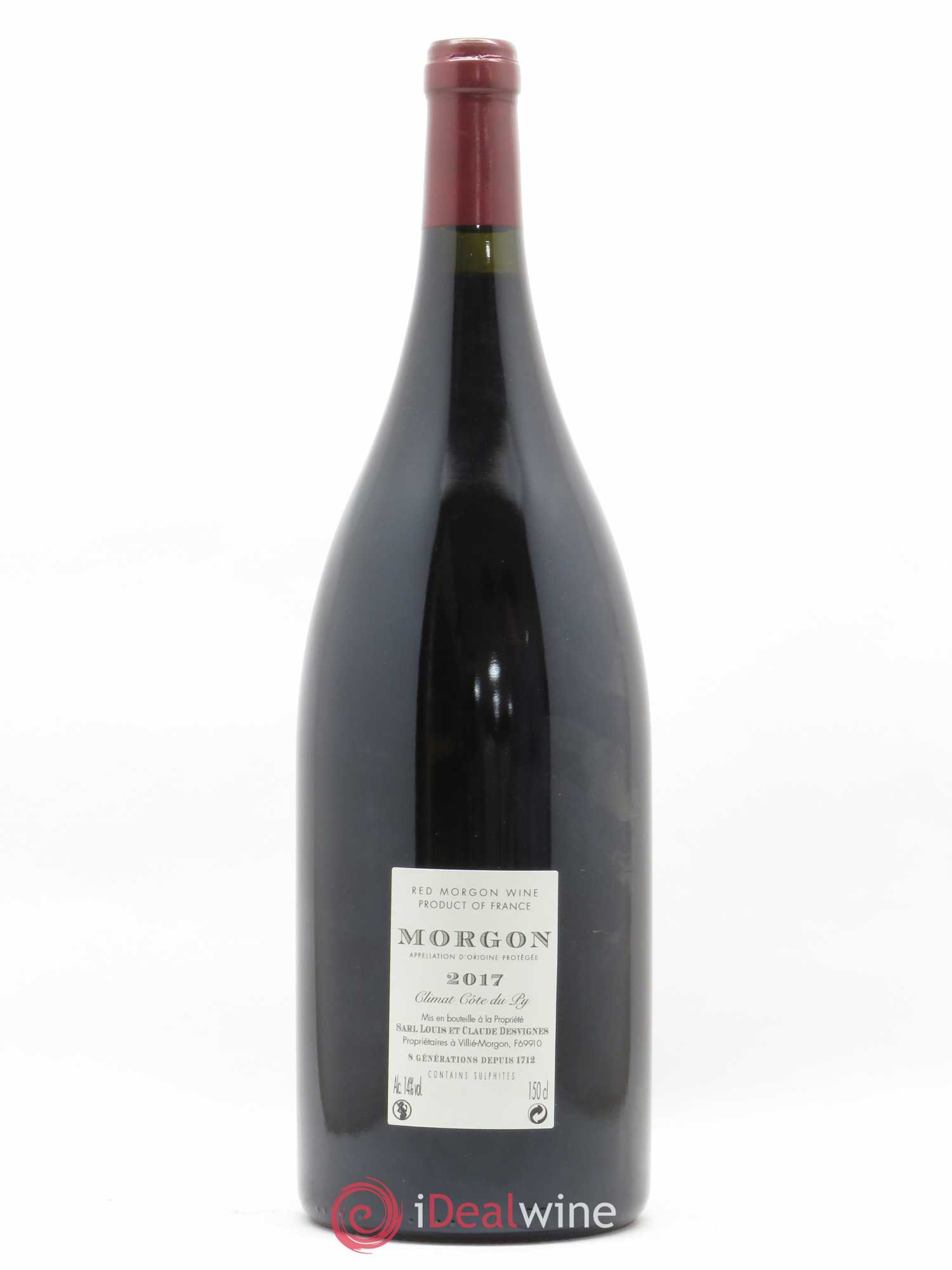 Morgon Côte de Py Javernières Louis-Claude Desvignes 2017 - Lot de 1 magnum - 1