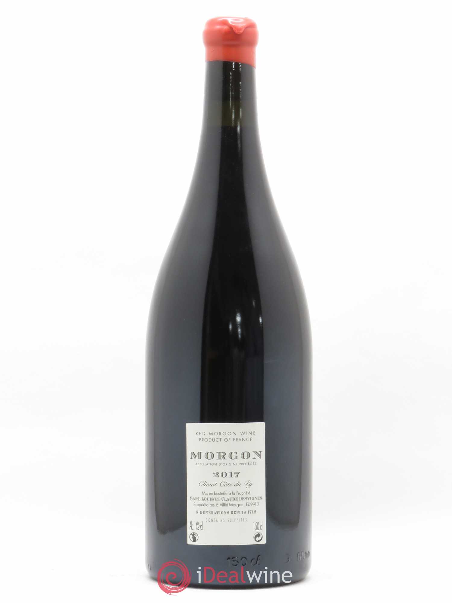 Morgon Côte du Py Louis-Claude Desvignes 2017 - Lot de 1 magnum - 1