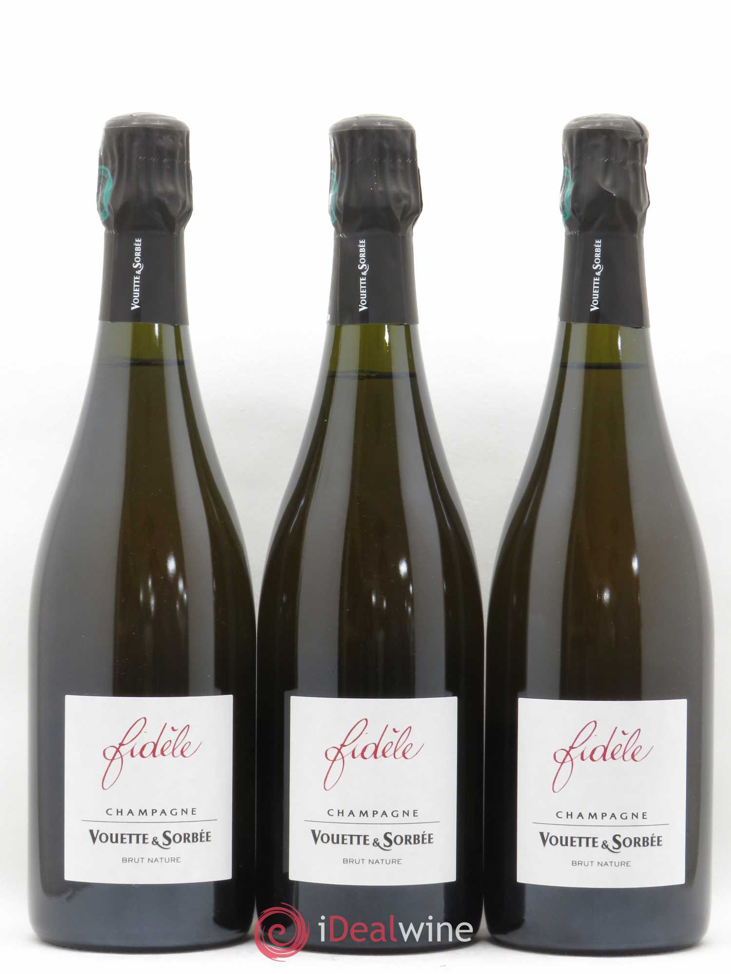 Fidèle Blanc de Noirs Vouette et Sorbée - Lot de 3 bouteilles - 0