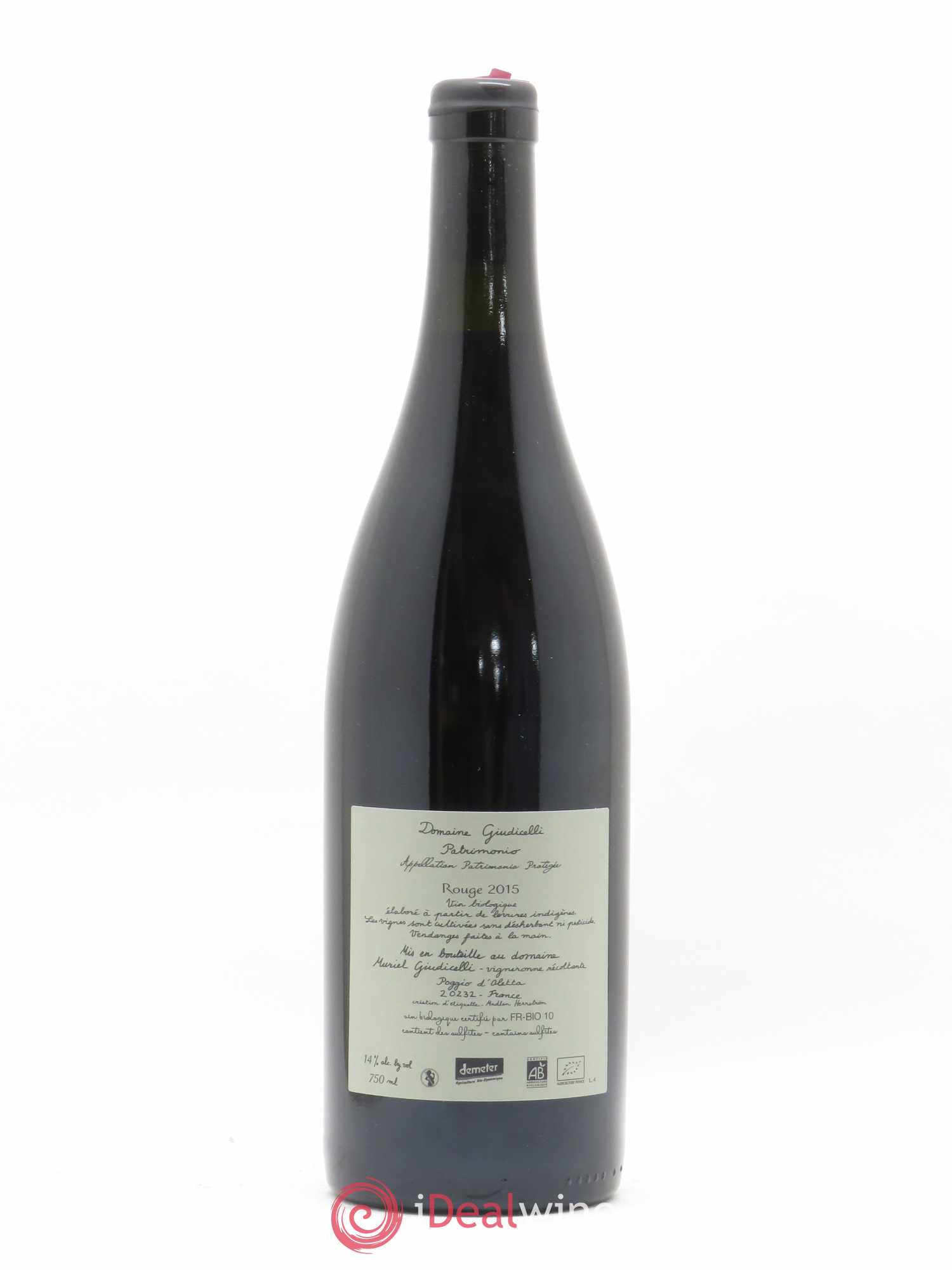 Patrimonio Domaine Giudicelli 2015 - Lot de 1 bouteille - 1