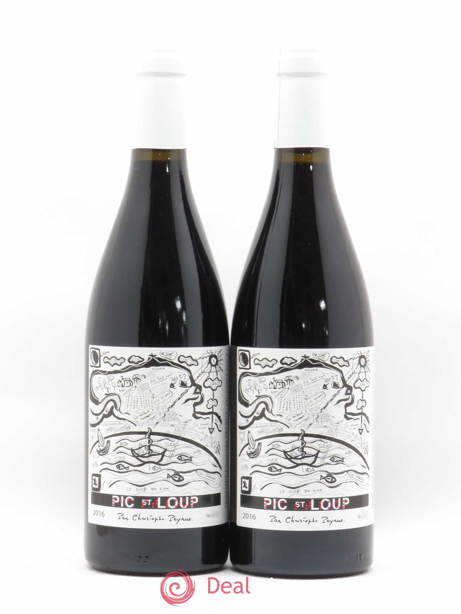 Pic Saint-Loup Clos des Reboussiers (sans prix de réserve) 2016 - Lot de 2 bouteilles - 0