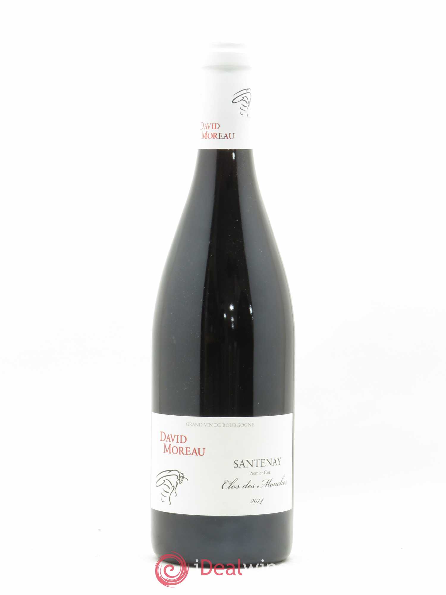 Santenay 1er Cru Clos des Mouches David Moreau 2014 - Posten von 1 Flasche - 0