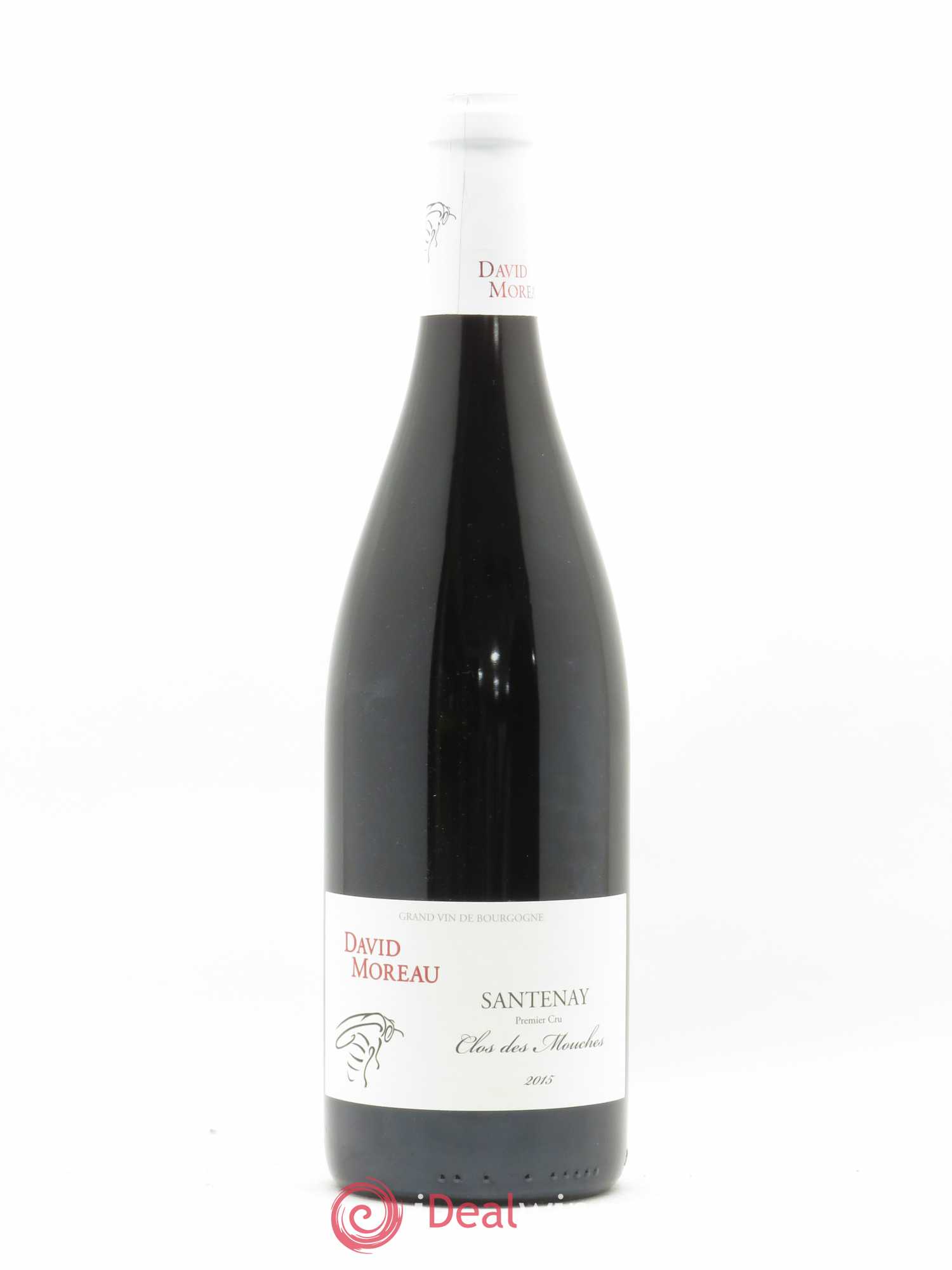 Santenay 1er Cru Clos des Mouches David Moreau 2015 - Posten von 1 Flasche - 0