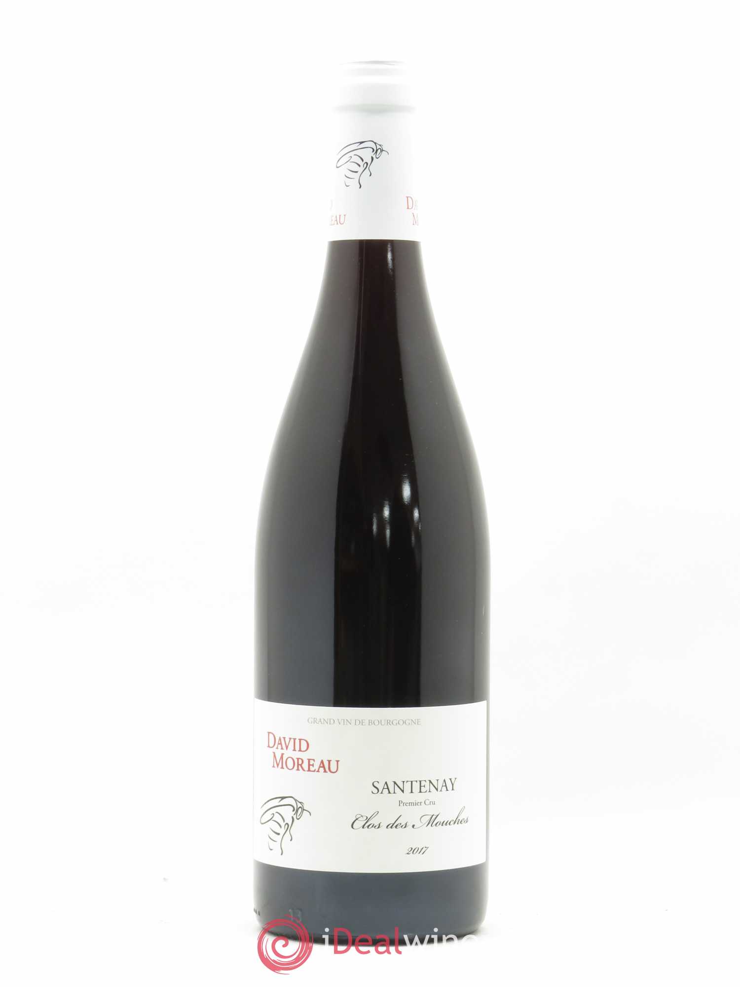 Santenay 1er Cru Clos des Mouches David Moreau 2017 - Posten von 1 Flasche - 0
