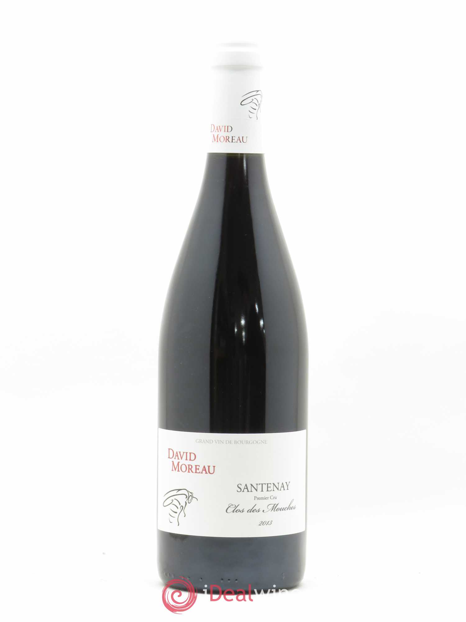 Santenay 1er Cru Clos des Mouches David Moreau 2013 - Posten von 1 Flasche - 0