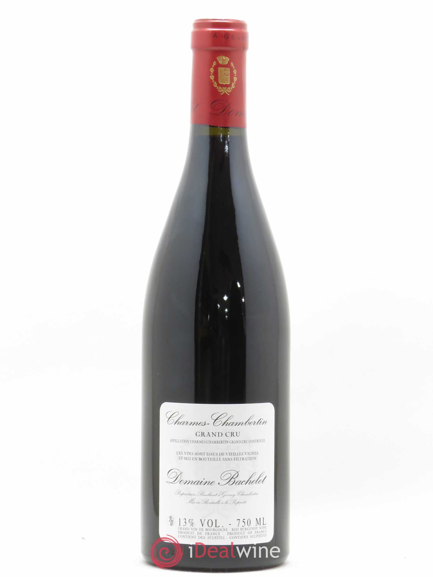 Charmes-Chambertin Grand Cru Vieilles Vignes Denis Bachelet (Domaine) 2017 - Lot de 1 bouteille - 1