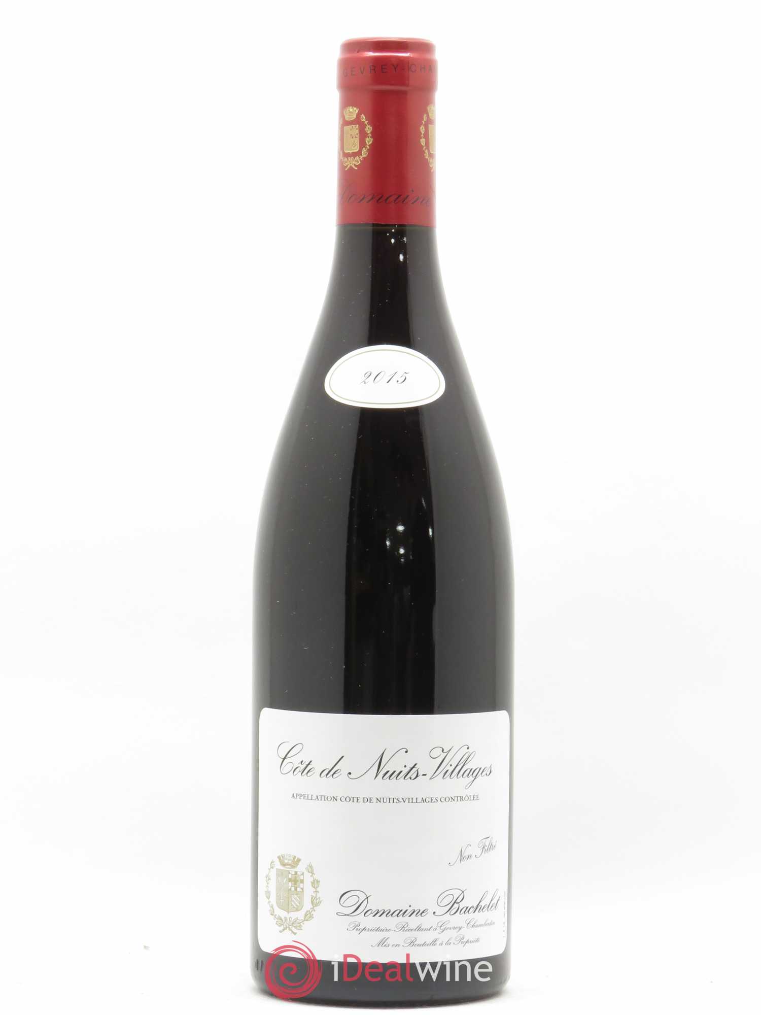 Côte de Nuits-Villages Denis Bachelet 2015 - Lot de 1 bouteille - 0