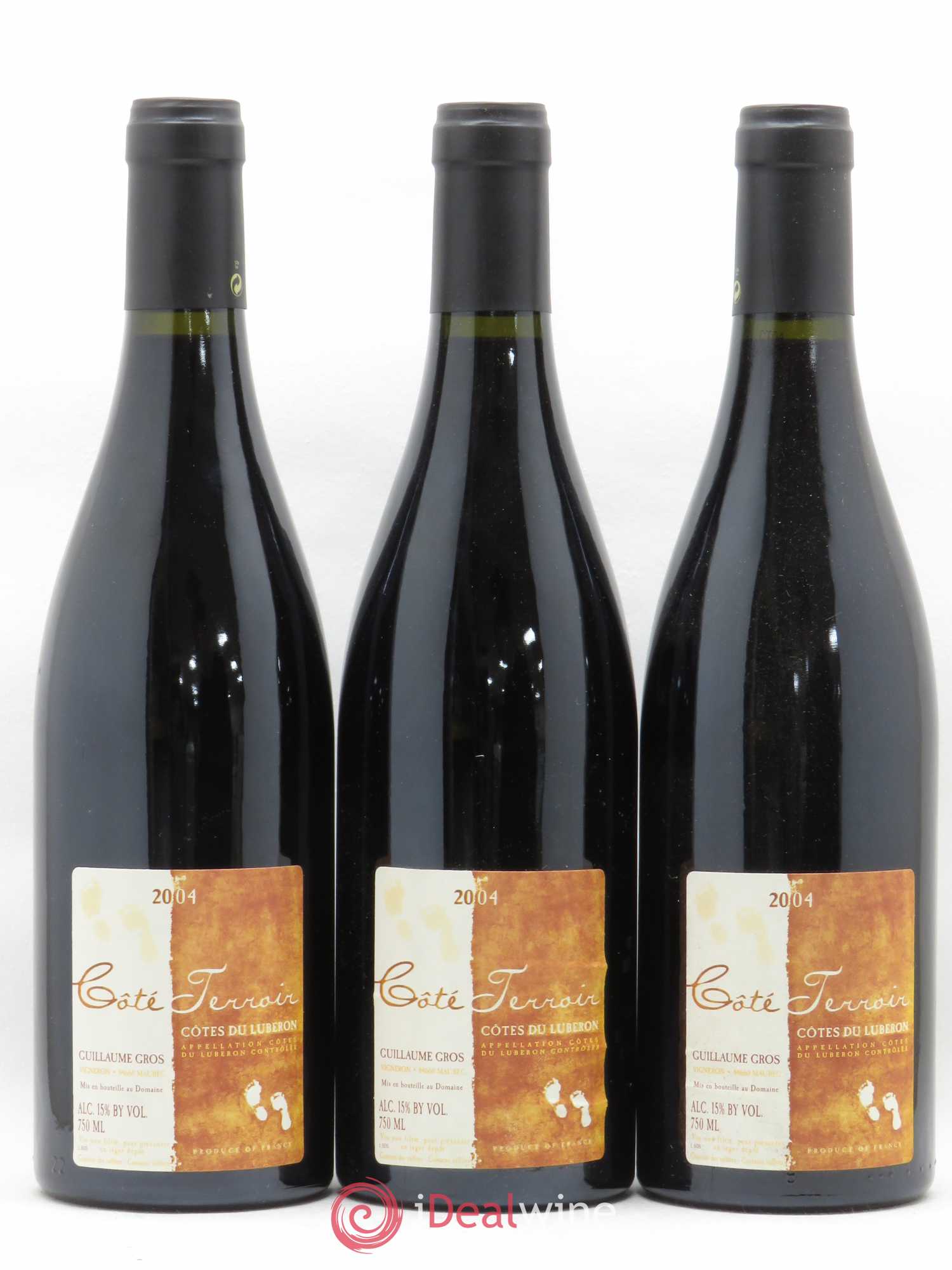 Luberon Coté Terroir Guillaume Gros (sans prix de réserve) 2004 - Posten von 6 Flaschen - 1