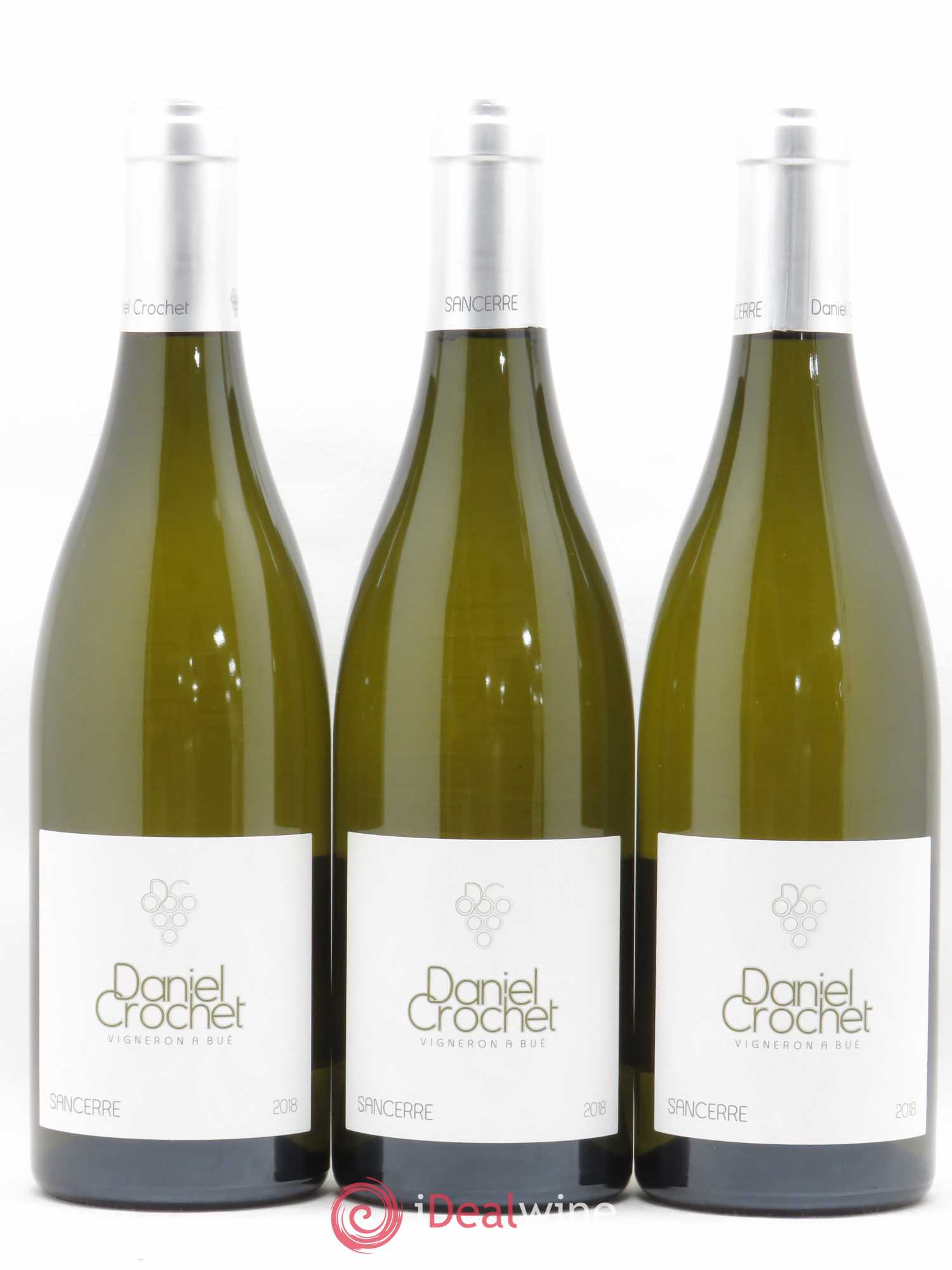 Sancerre Daniel Crochet (sans prix de réserve) 2018 - Lot de 3 bouteilles - 0