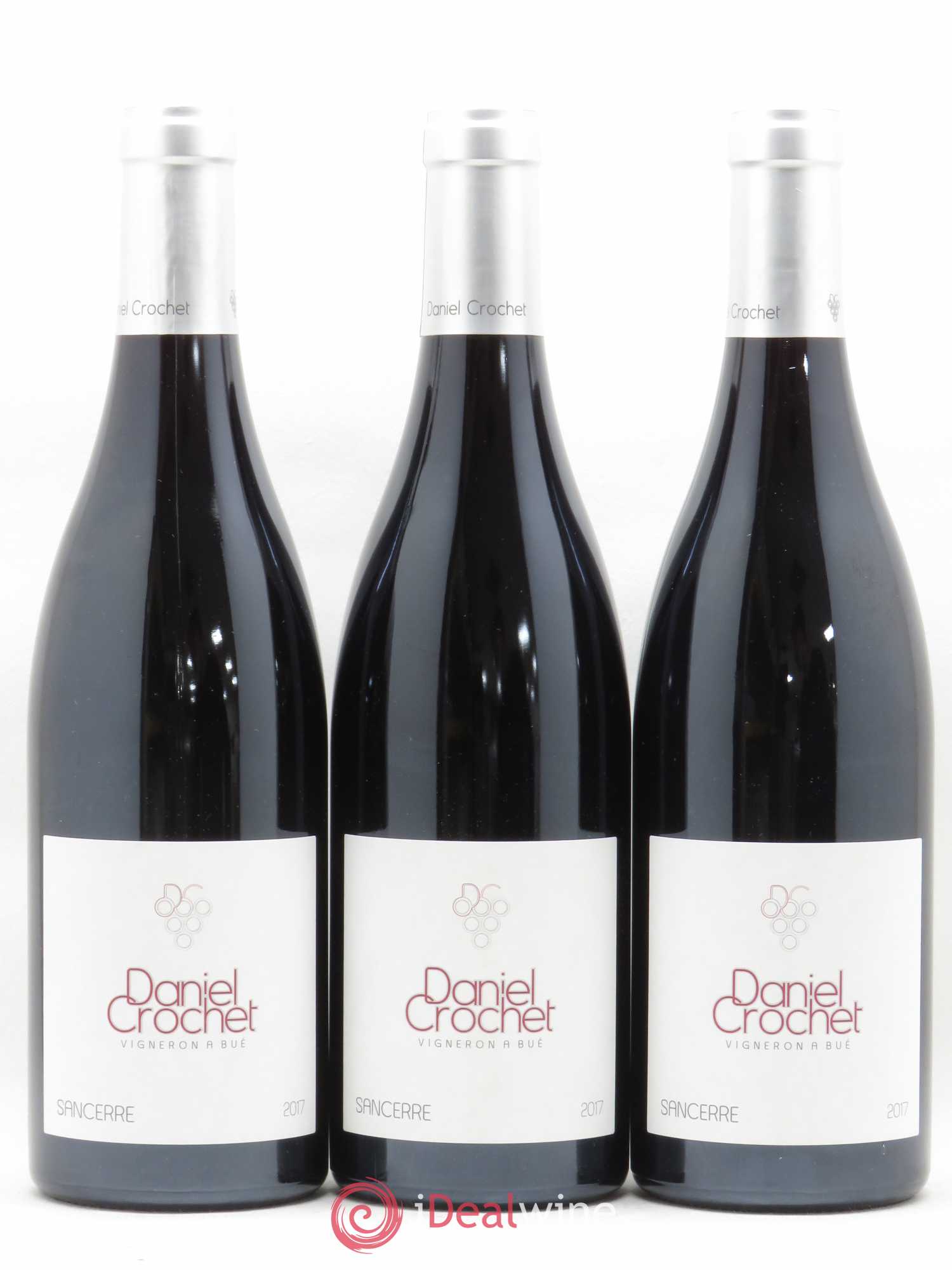 Sancerre Daniel Crochet (sans prix de réserve) 2017 - Lot de 3 bouteilles - 0