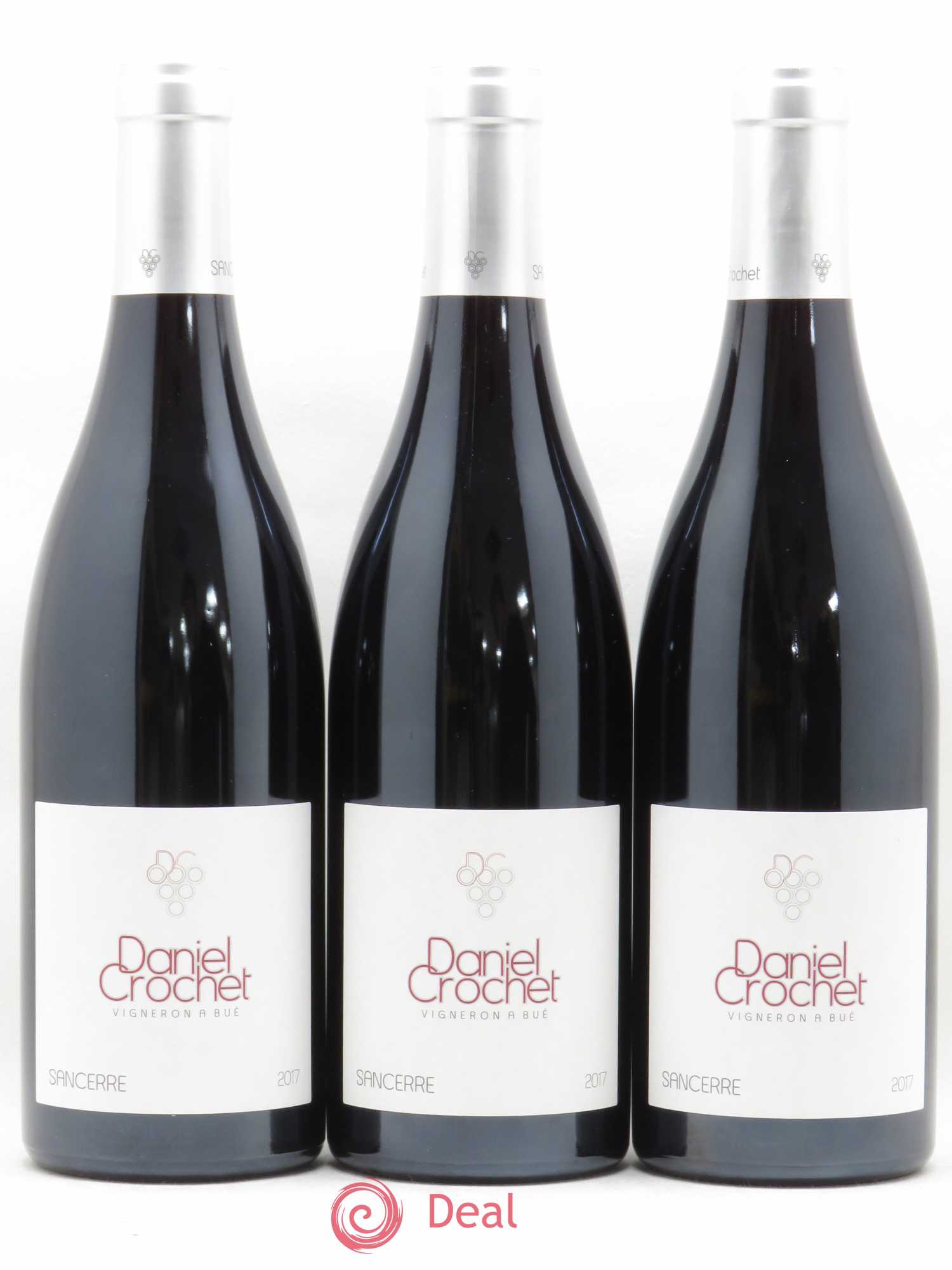 Sancerre Daniel Crochet (sans prix de réserve) 2017 - Lot de 3 bouteilles - 0