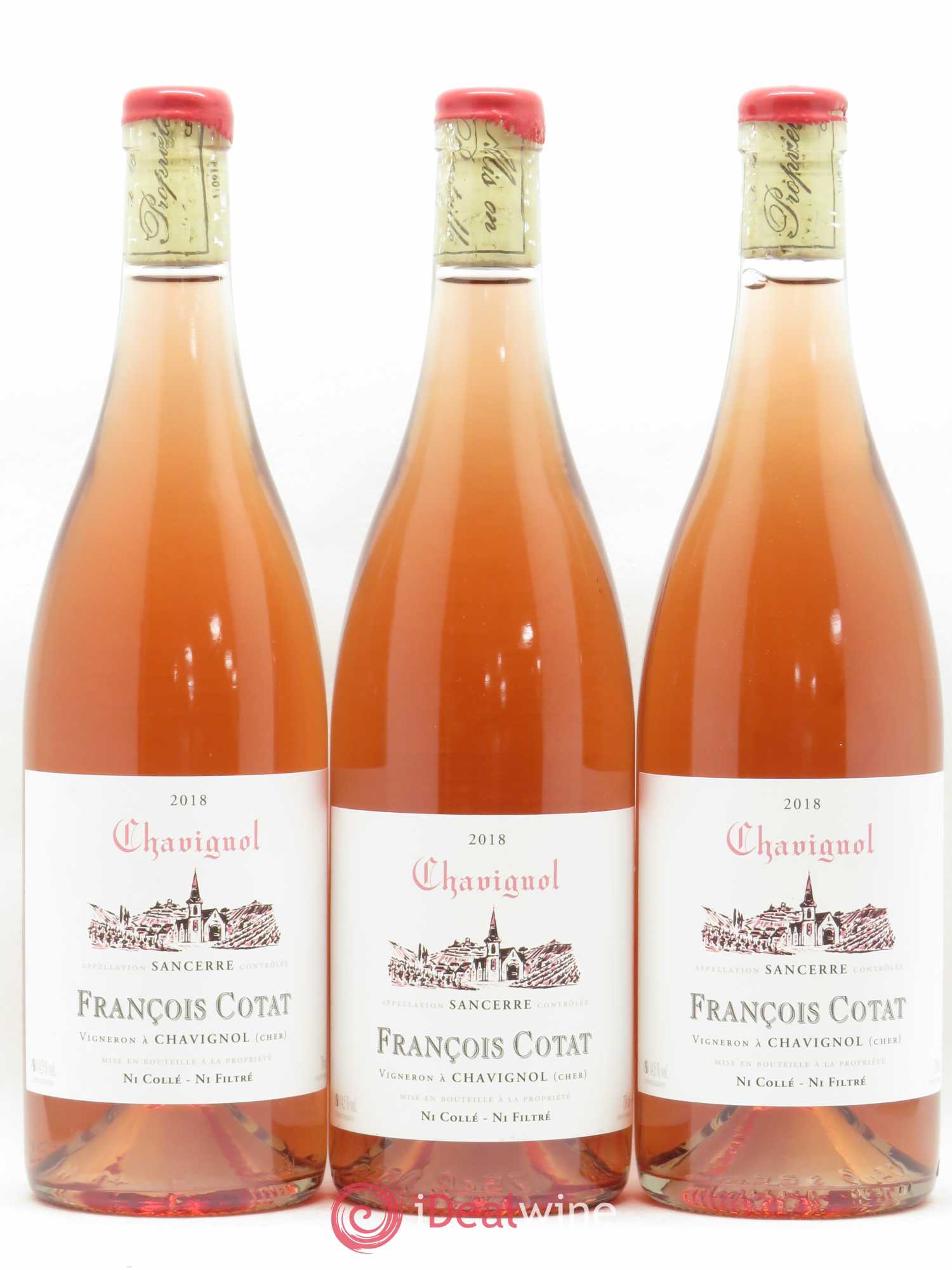 Sancerre François Cotat Chavignol 2018 - Lot de 3 bouteilles - 0