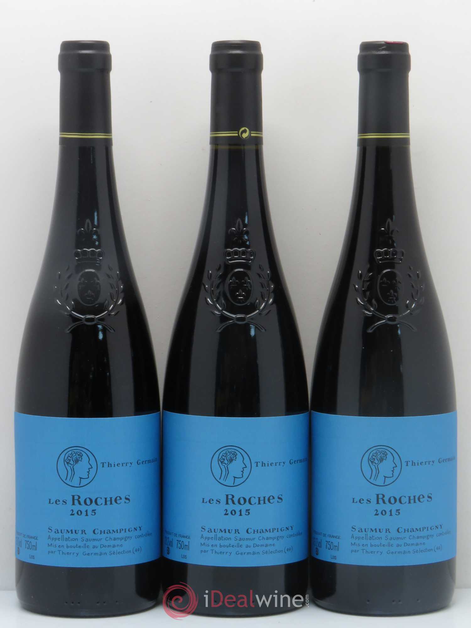 Saumur-Champigny Les Roches Domaine des Roches Neuves - Thierry Germain (sans prix de réserve) 2015 - Lot de 6 bouteilles - 2