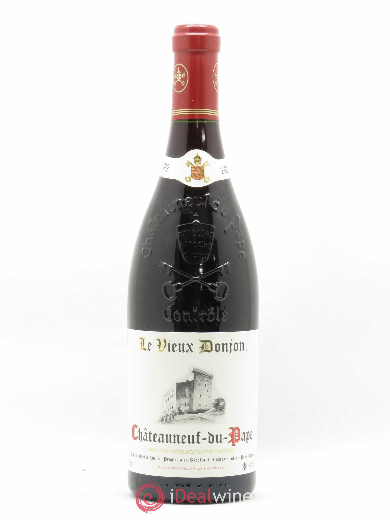Châteauneuf-du-Pape Le Vieux Donjon Michel Lucien 2012 - Lot de 1 bouteille - 0