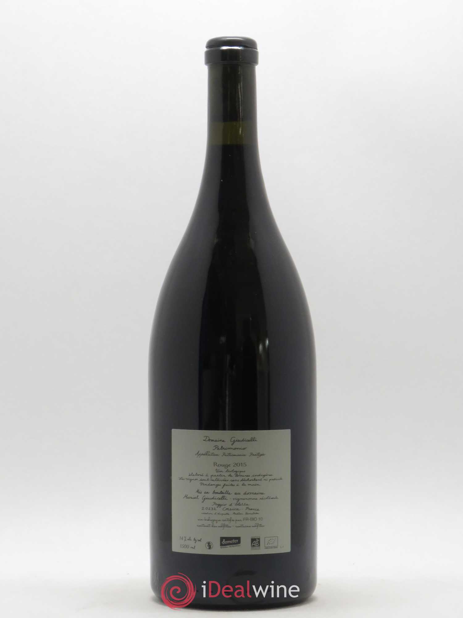 Patrimonio Domaine Giudicelli  (sans prix de réserve) 2015 - Lot de 1 magnum - 1