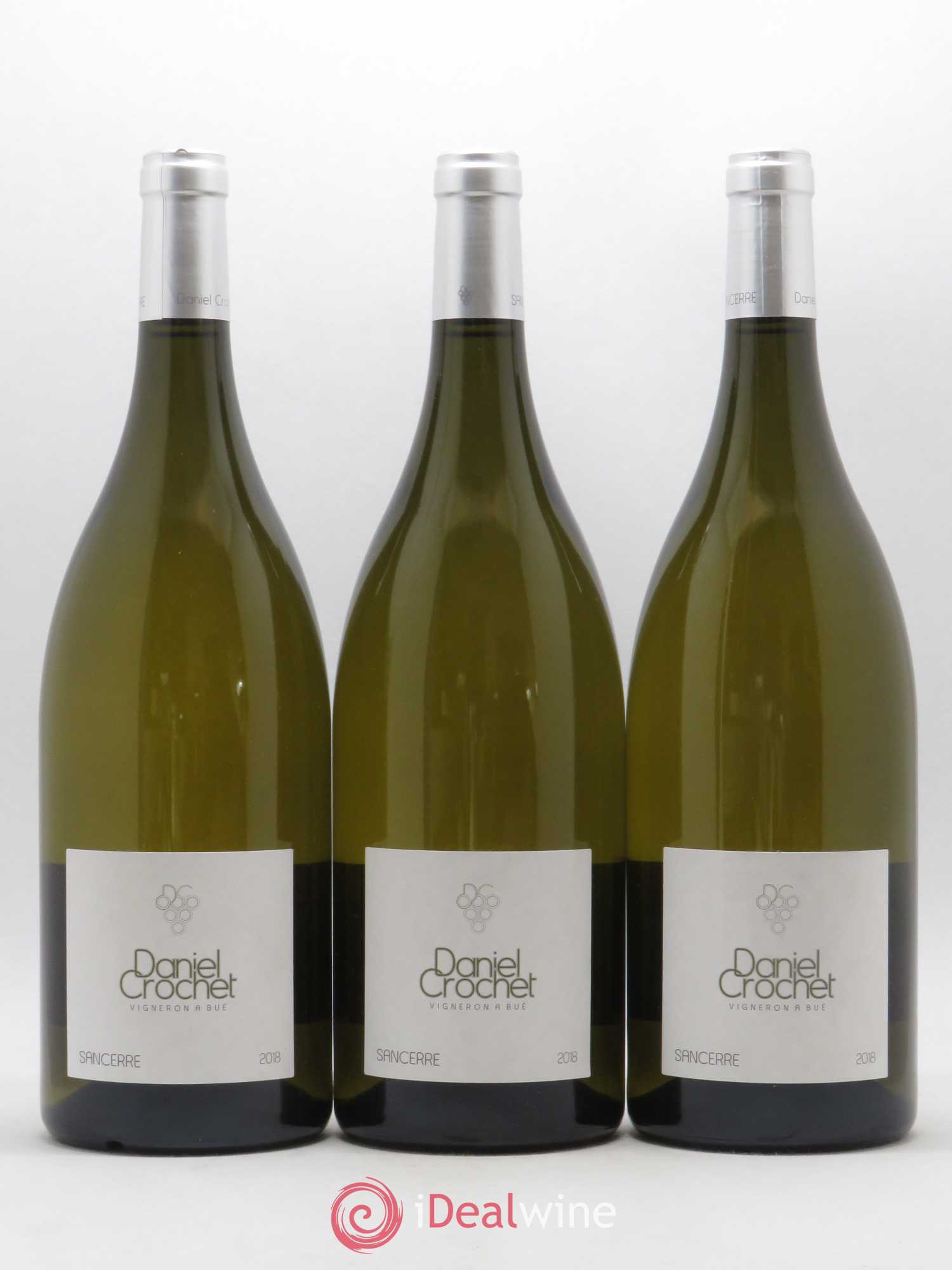 Sancerre Daniel Crochet (sans prix de réserve) 2018 - Lot de 3 magnums - 0