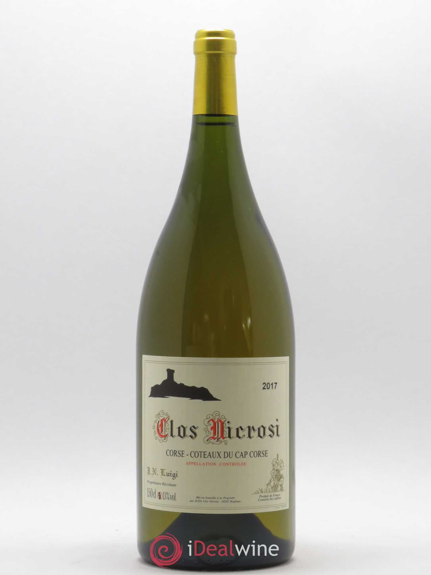 Vin de Corse Coteaux du Cap Corse Clos Nicrosi (sans prix de réserve) 2017 - Posten von 1 Magnum - 0