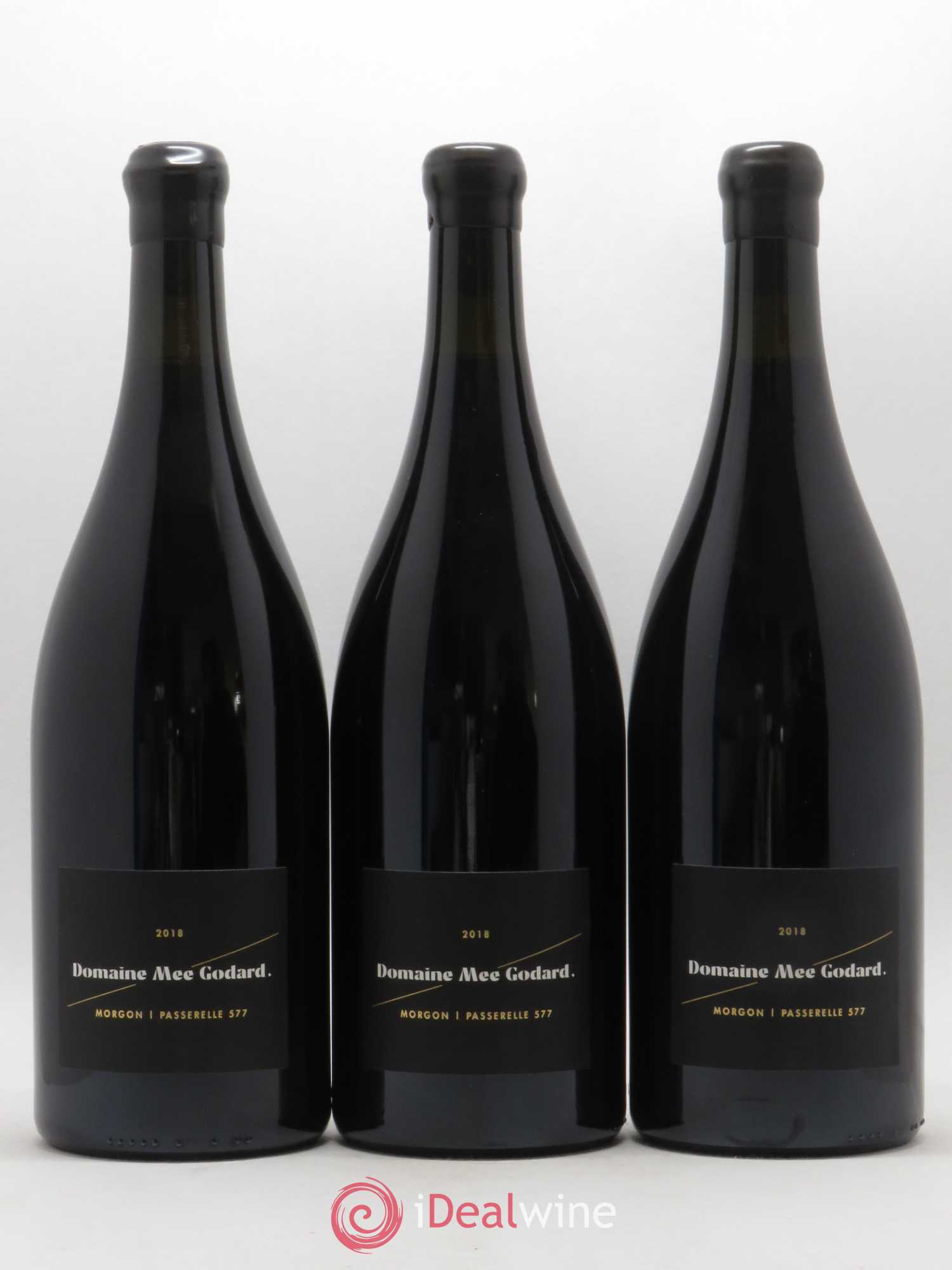 Morgon Passerelle 577 Mee Godard (sans prix de réserve) 2018 - Lot de 3 magnums - 0