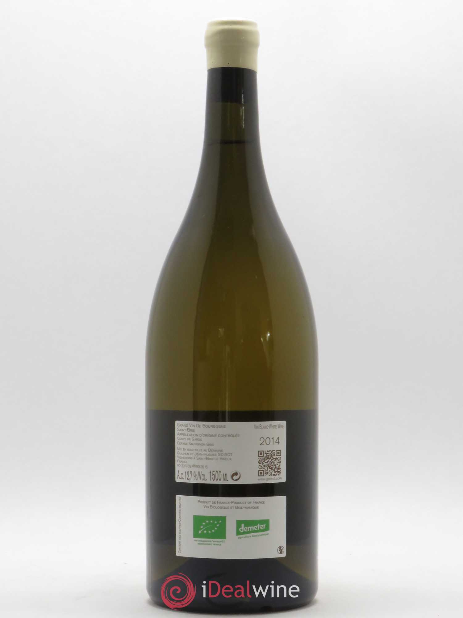 Saint-Bris Corps de Garde Goisot (sans prix de réserve) 2014 - Lot de 1 magnum - 1