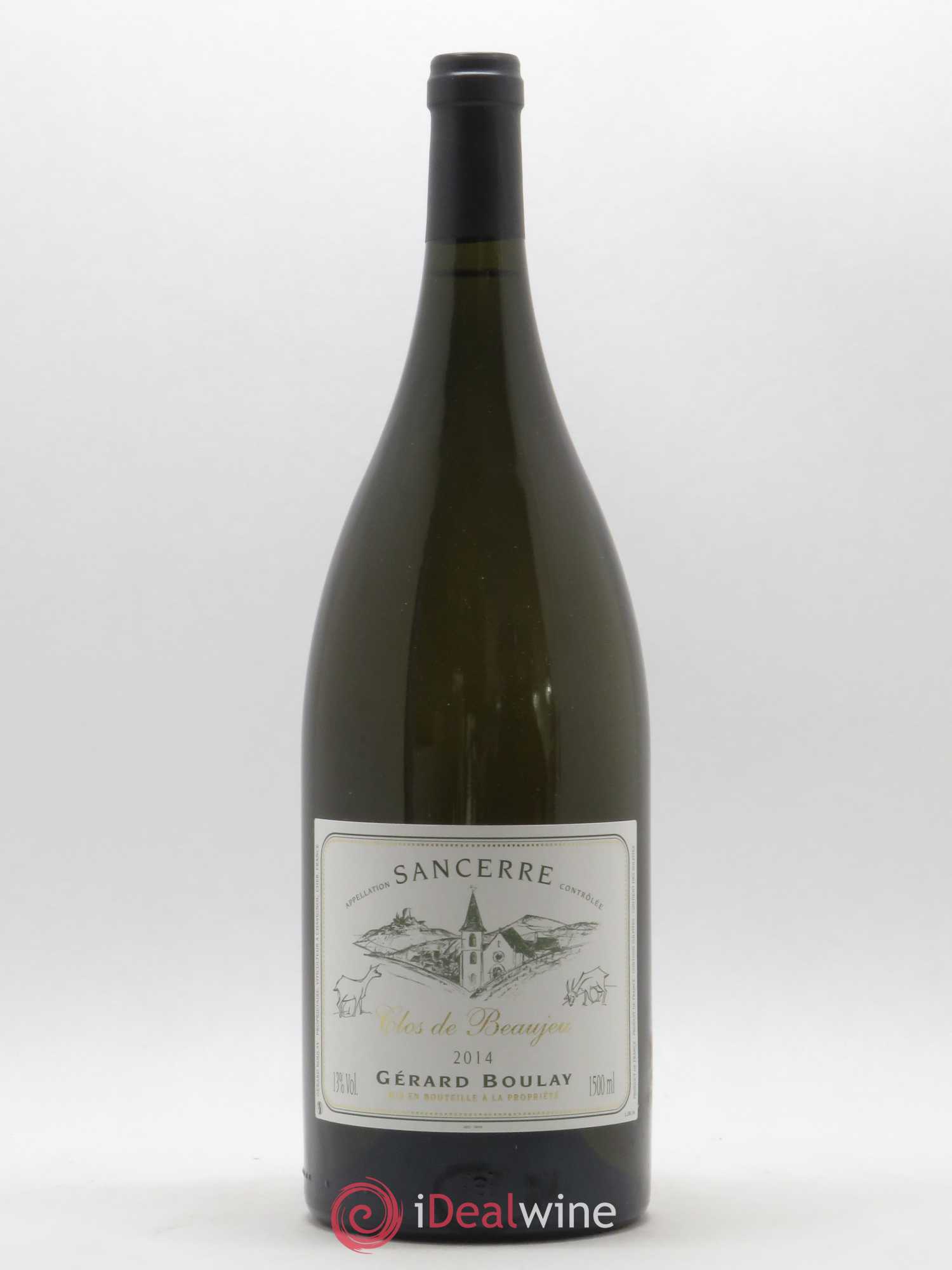 Sancerre Clos de Beaujeu Gérard Boulay (sans prix de réserve) 2014 - Lot de 1 magnum - 0