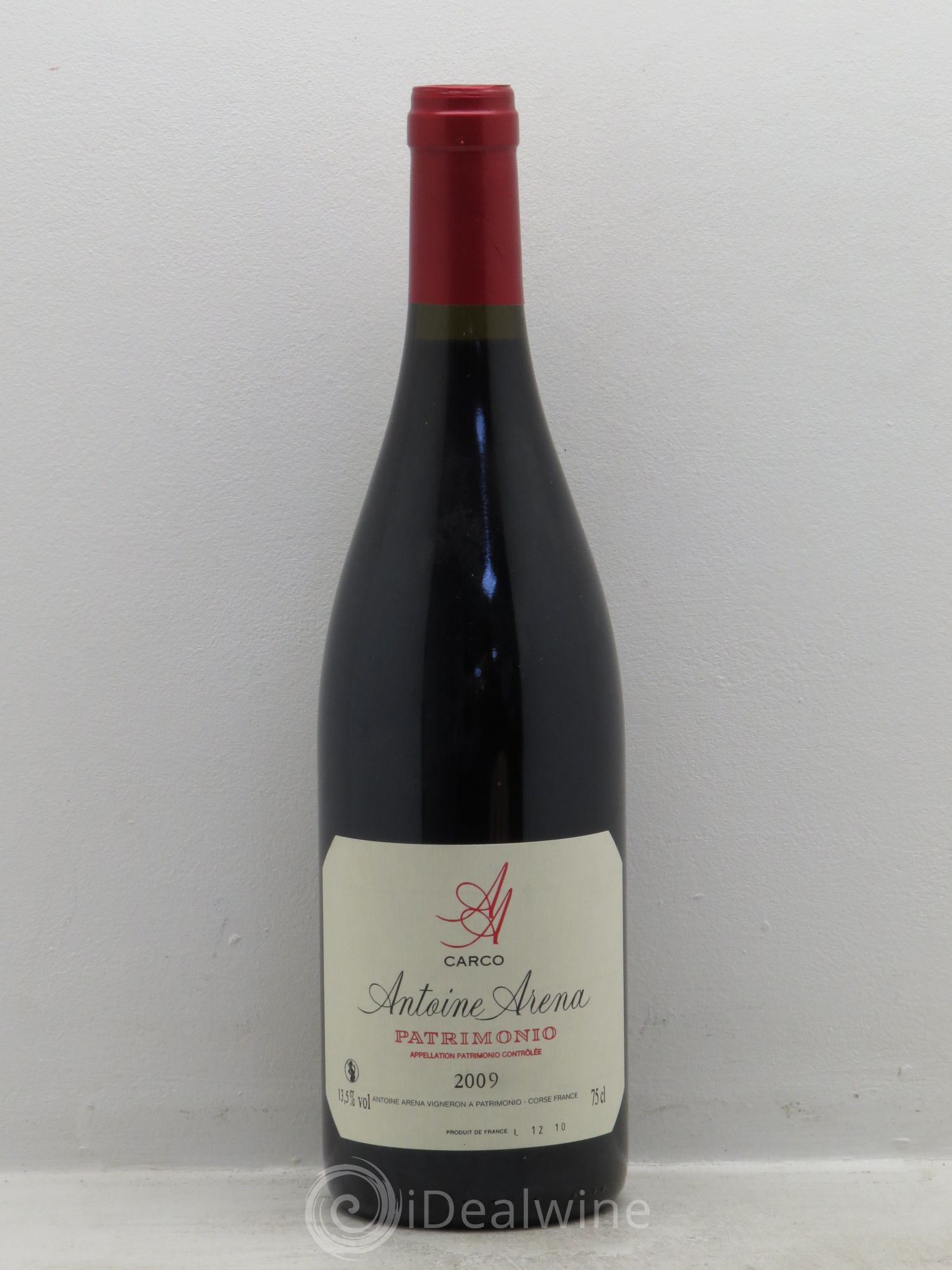 Patrimonio Carco Antoine Arena 2009 - Lot de 1 bouteille - 0