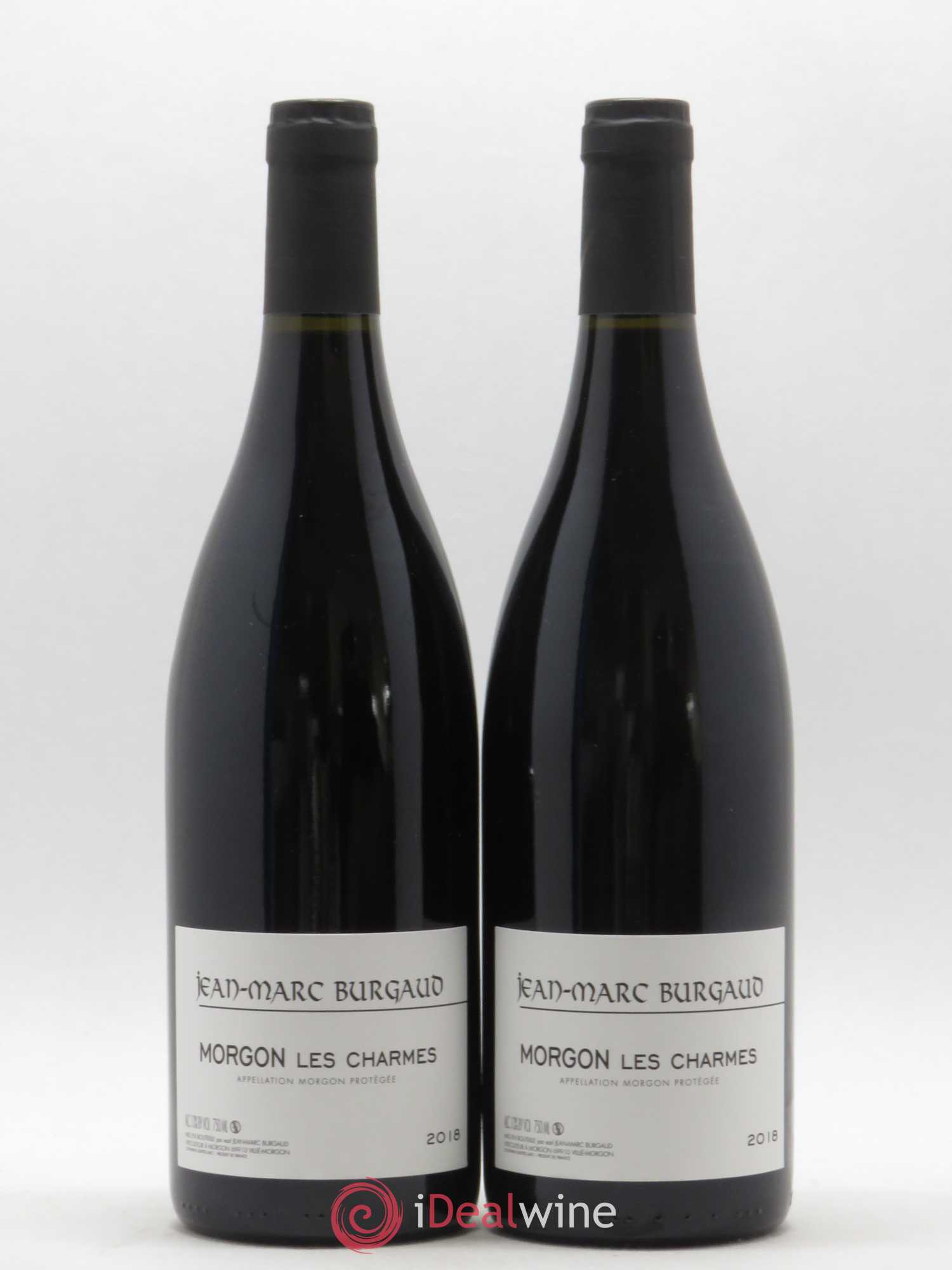 Morgon Les Charmes Jean-Marc Burgaud (Domaine) (sans prix de réserve) 2018 - Lot de 2 bouteilles - 0